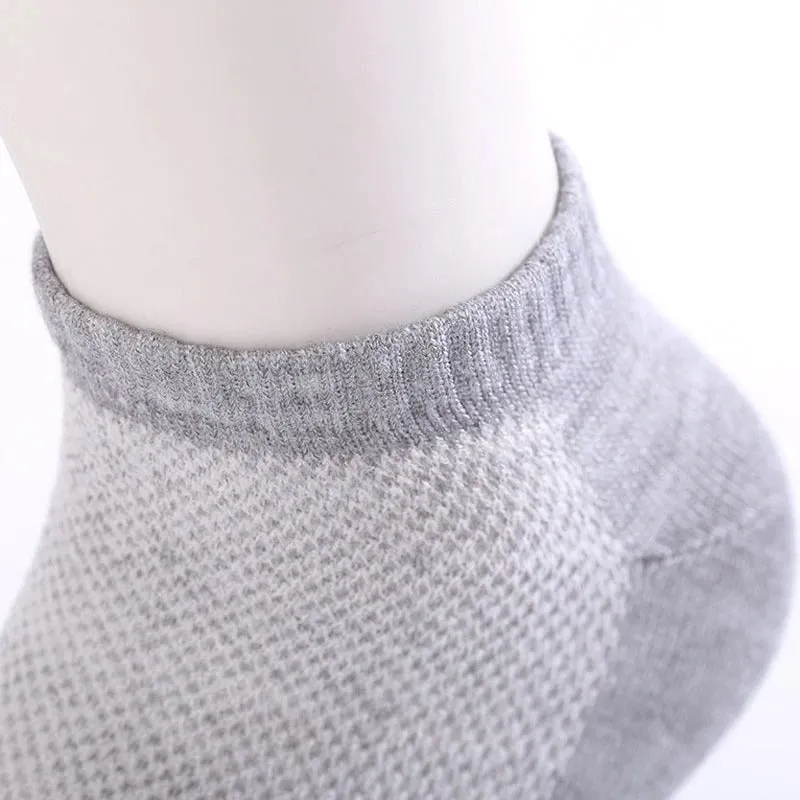 10 Pairs Women's Casual Fashion Summer Style Thin Mesh Ankle Socks