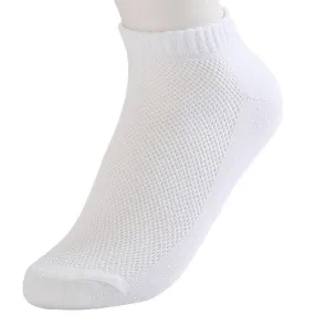 10 Pairs Women's Casual Fashion Summer Style Thin Mesh Ankle Socks