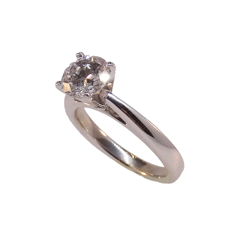 1.25ct Diamond Solitare Engagment Ring