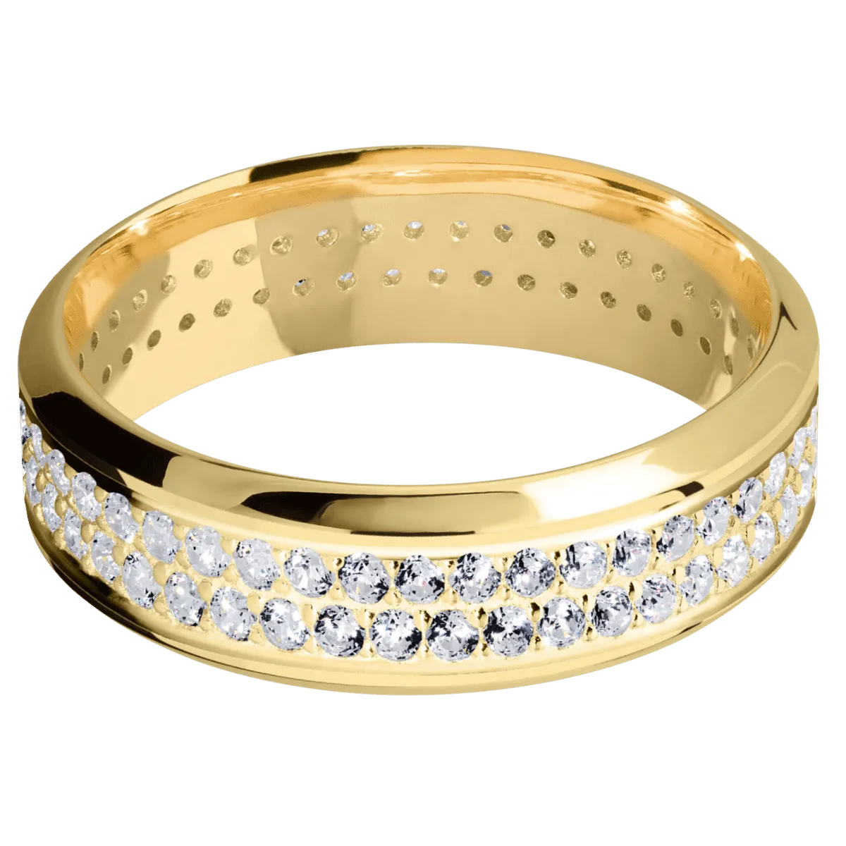 14K Yellow Gold with Polish , Polish Finish