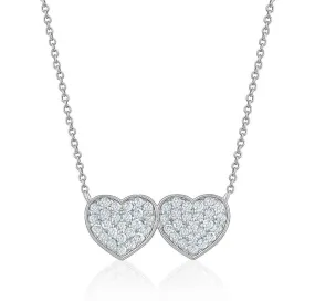 2Love Hearts Pendant (0.42Ctw)