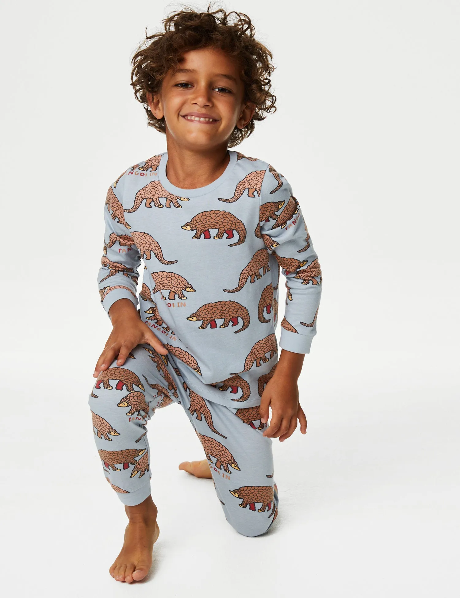 3pk Pure Cotton Animal Pyjama Sets