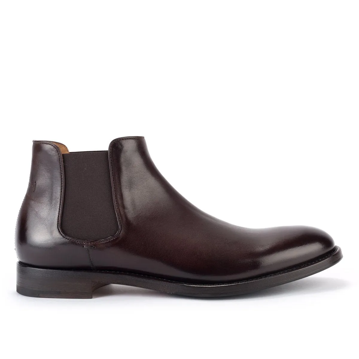 ABEL 59628<br>Brown Horse Leather Chelsea Boots