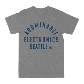 Abominable Electronics "Seattle" Grey T-Shirt