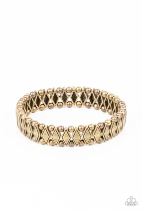 Abstract Advisory - Brass Bracelet