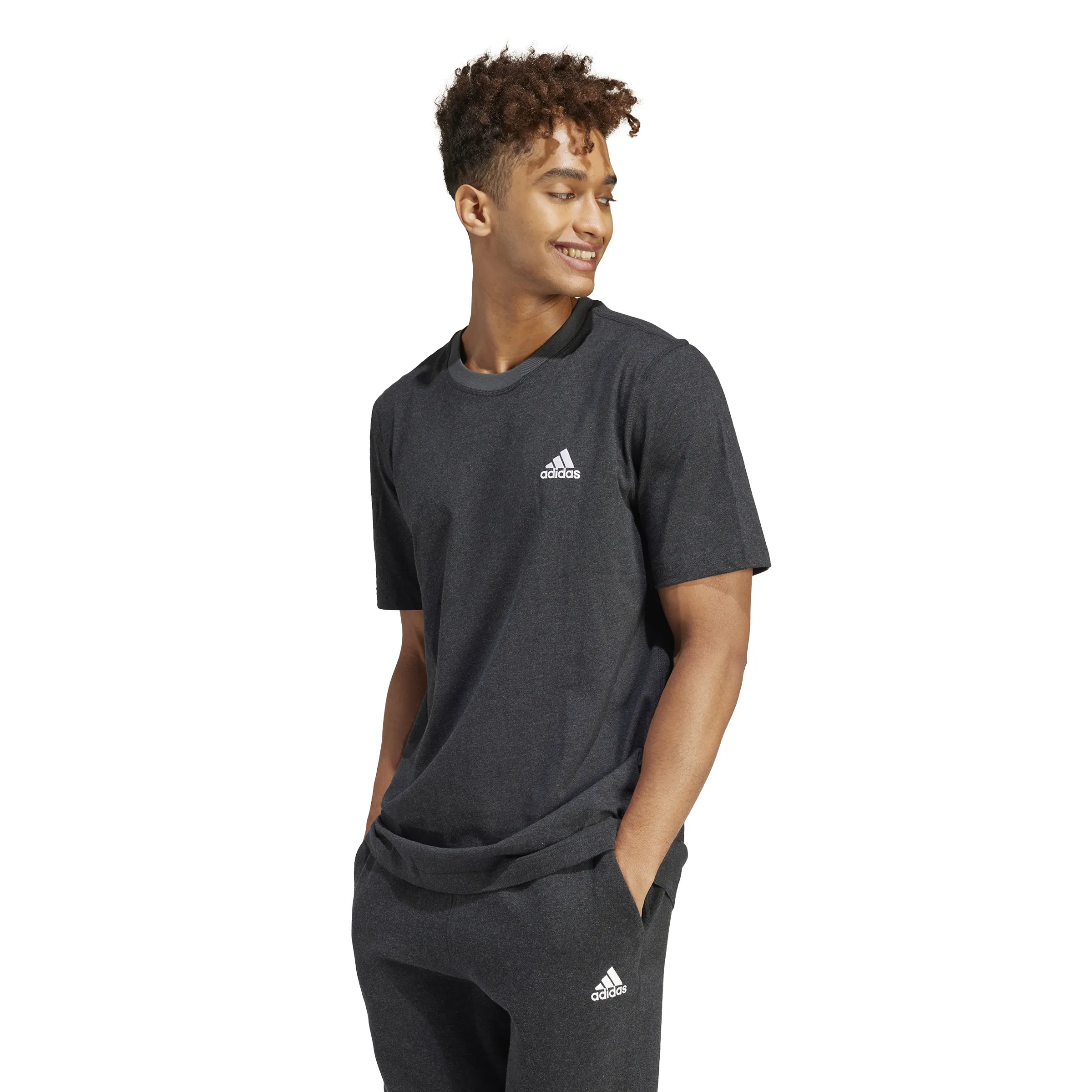 adidas Men's Seasonal Essentials Mélange Tee