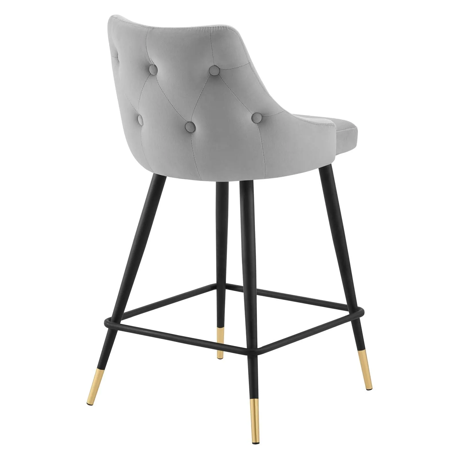 Adorn Performance Velvet Counter Bar Stool