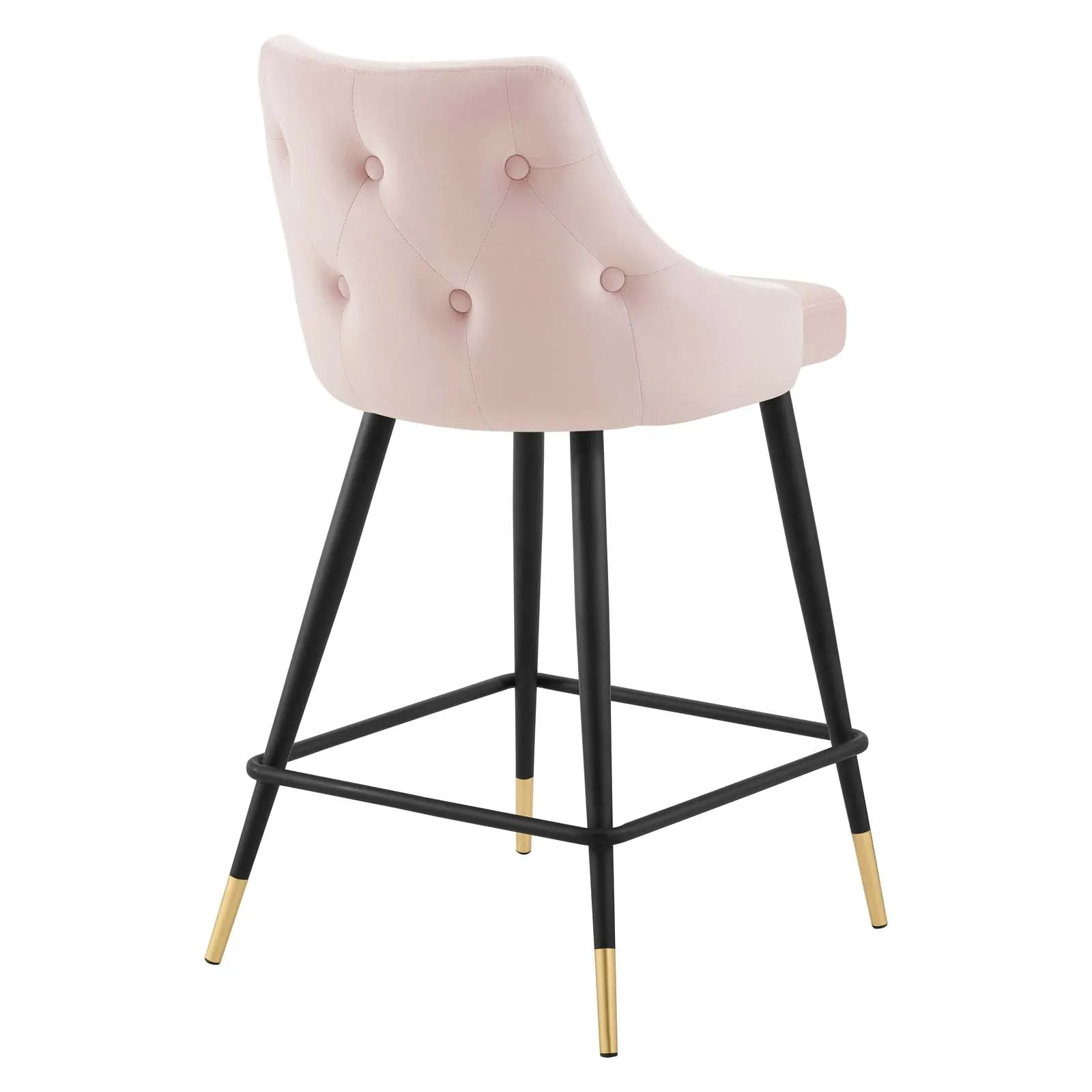 Adorn Performance Velvet Counter Bar Stool