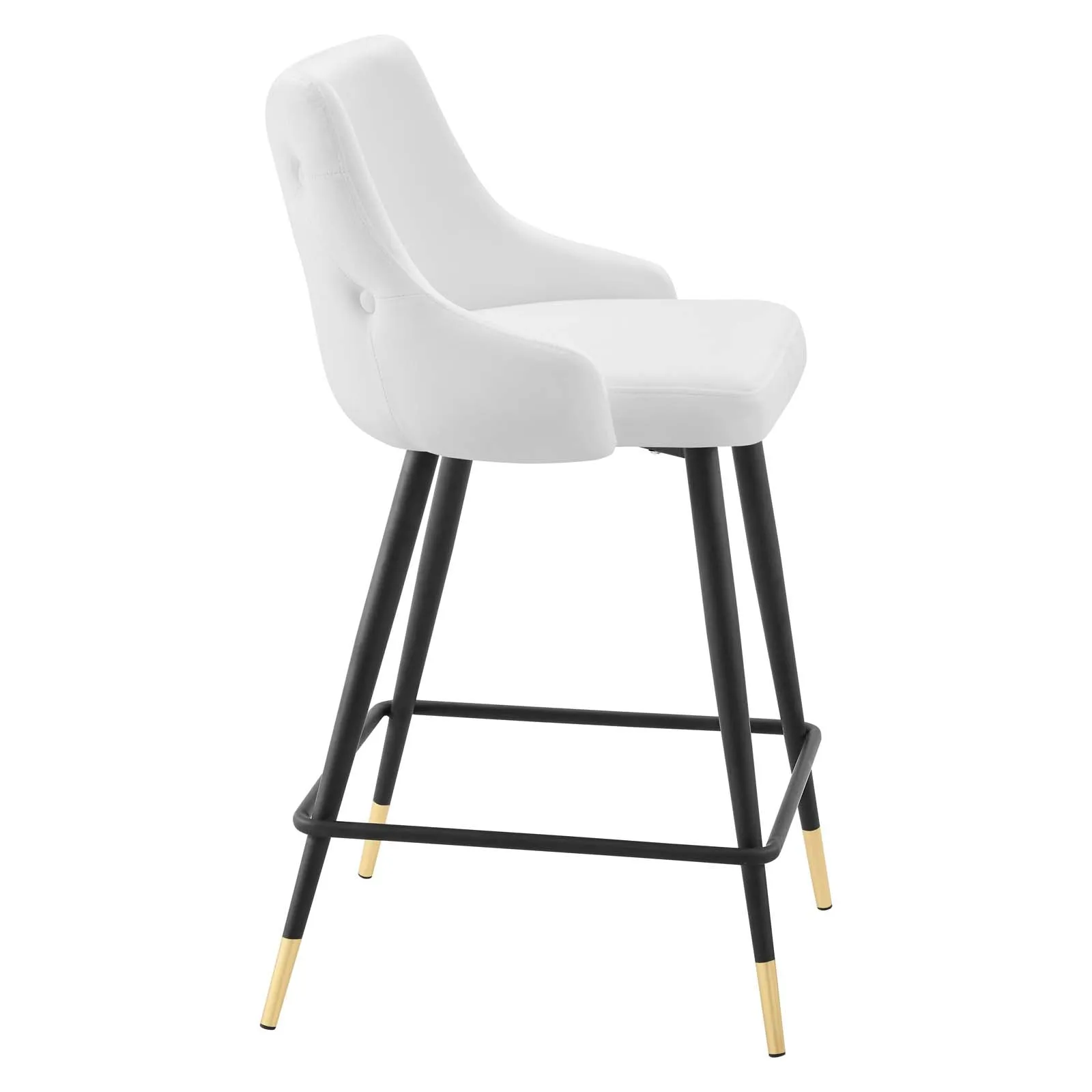 Adorn Performance Velvet Counter Bar Stool