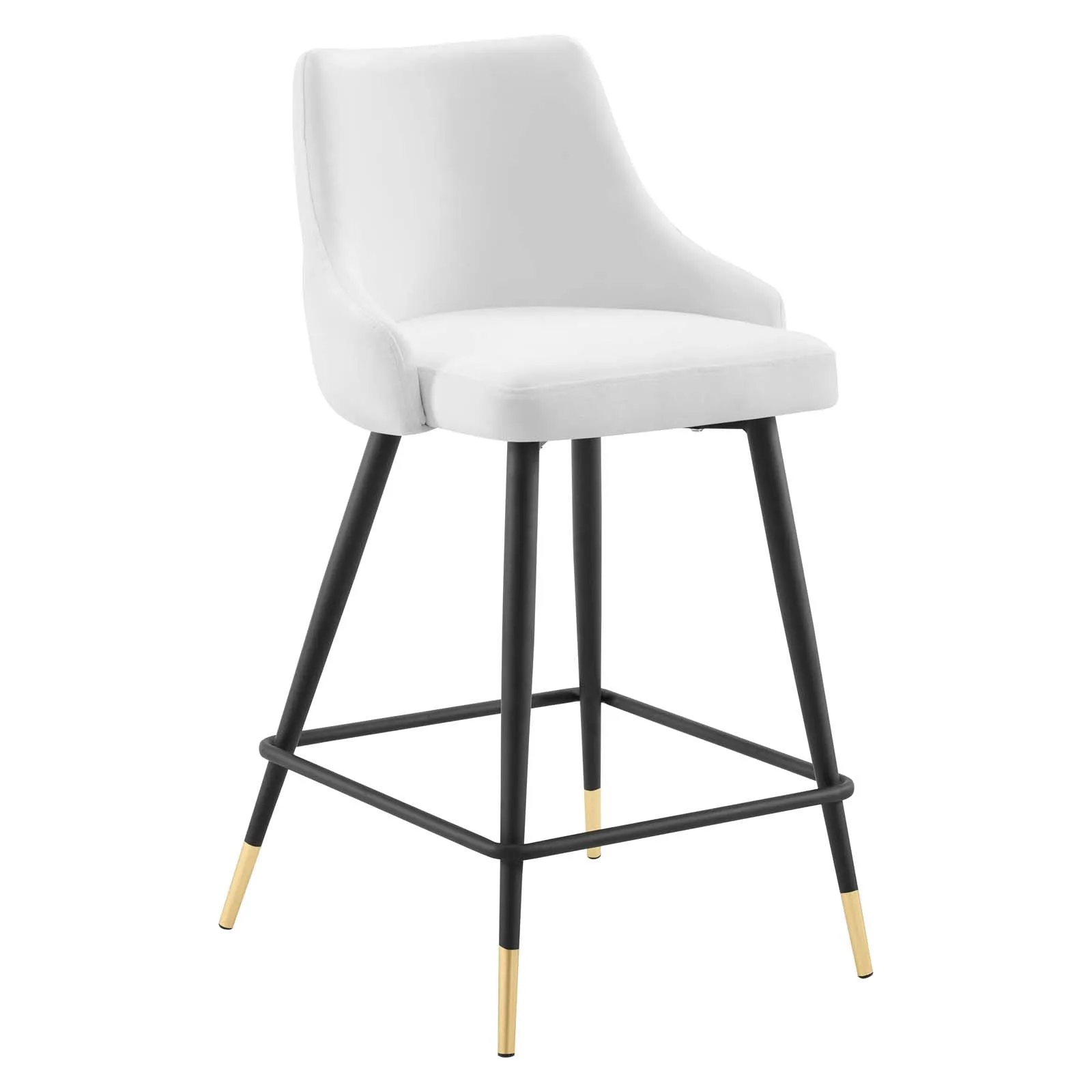 Adorn Performance Velvet Counter Bar Stool