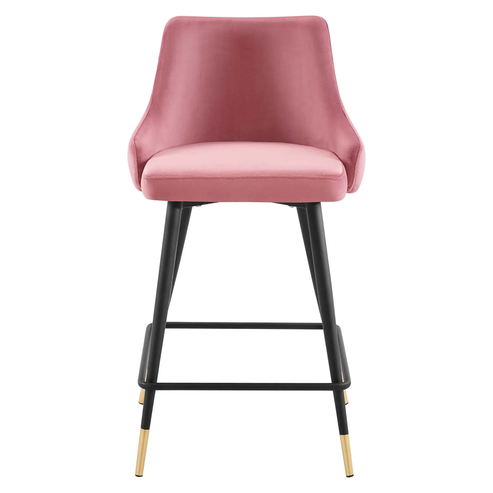 Adorn Performance Velvet Counter Bar Stool