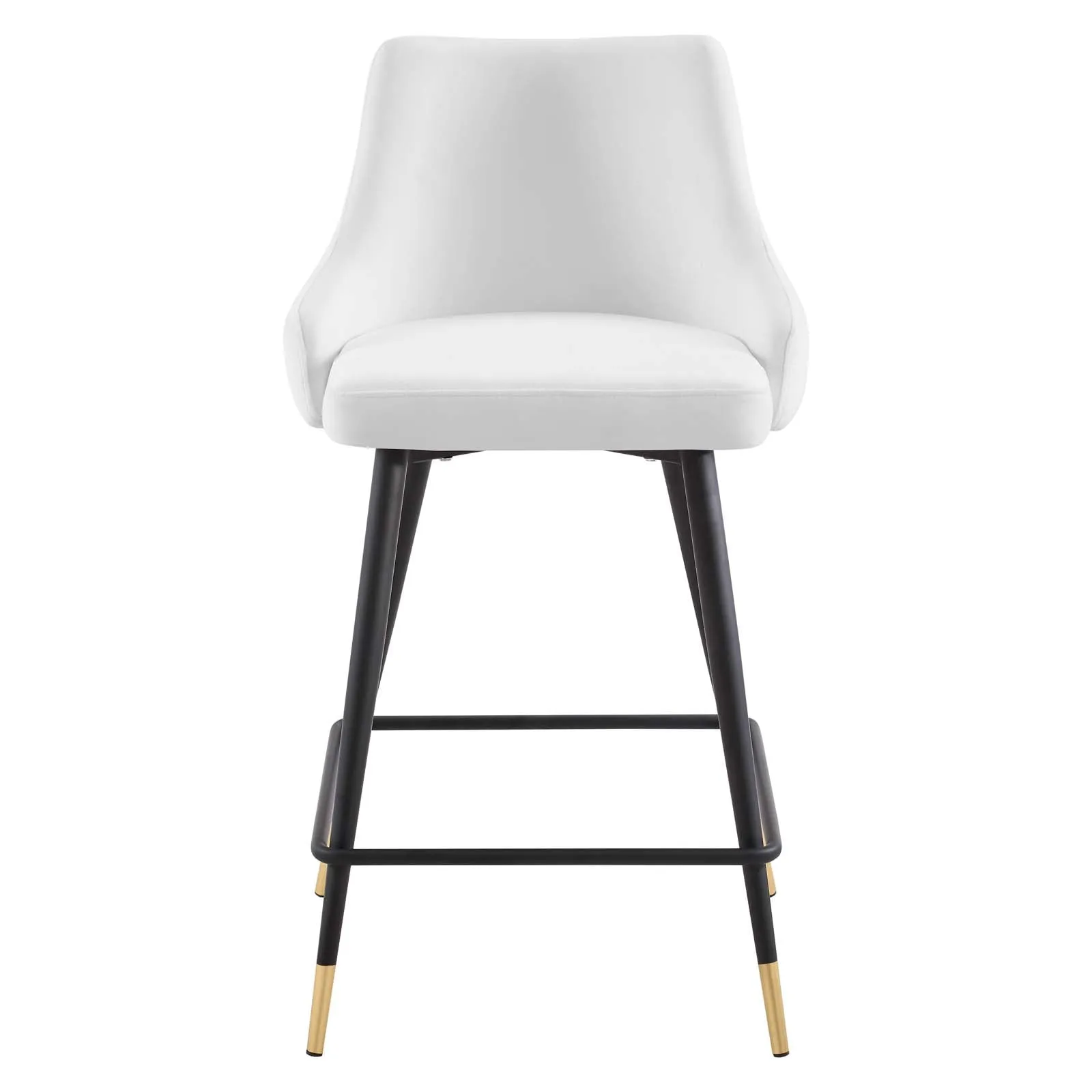 Adorn Performance Velvet Counter Bar Stool