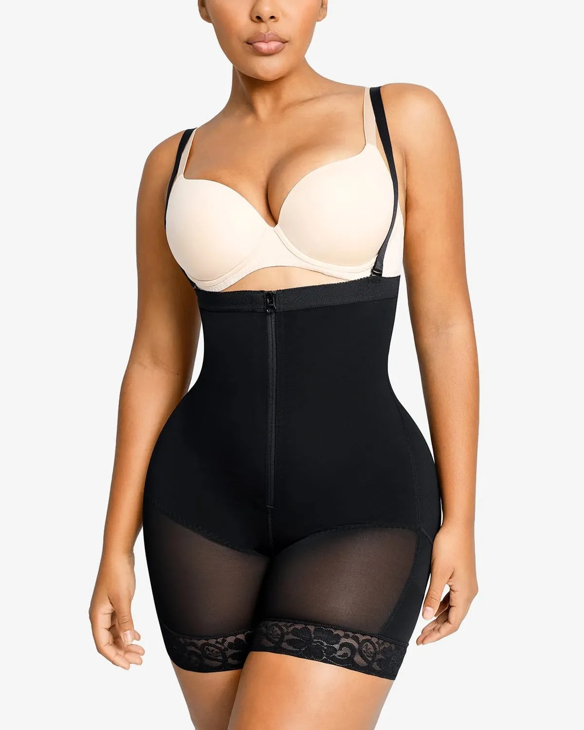 AirSlim® Firm Tummy Compression Bodysuit Shaper With Butt Lifter