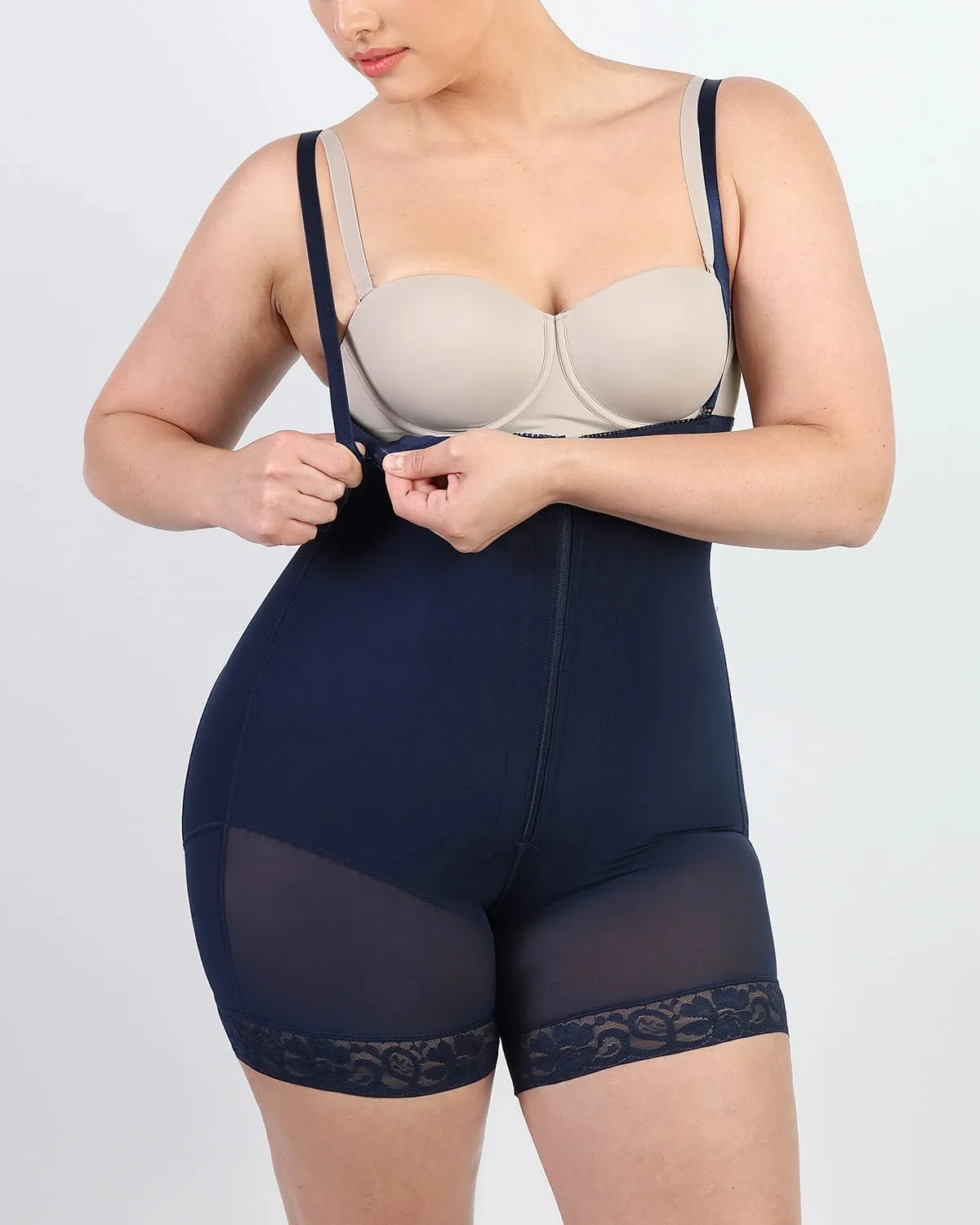 AirSlim® Firm Tummy Compression Bodysuit Shaper With Butt Lifter