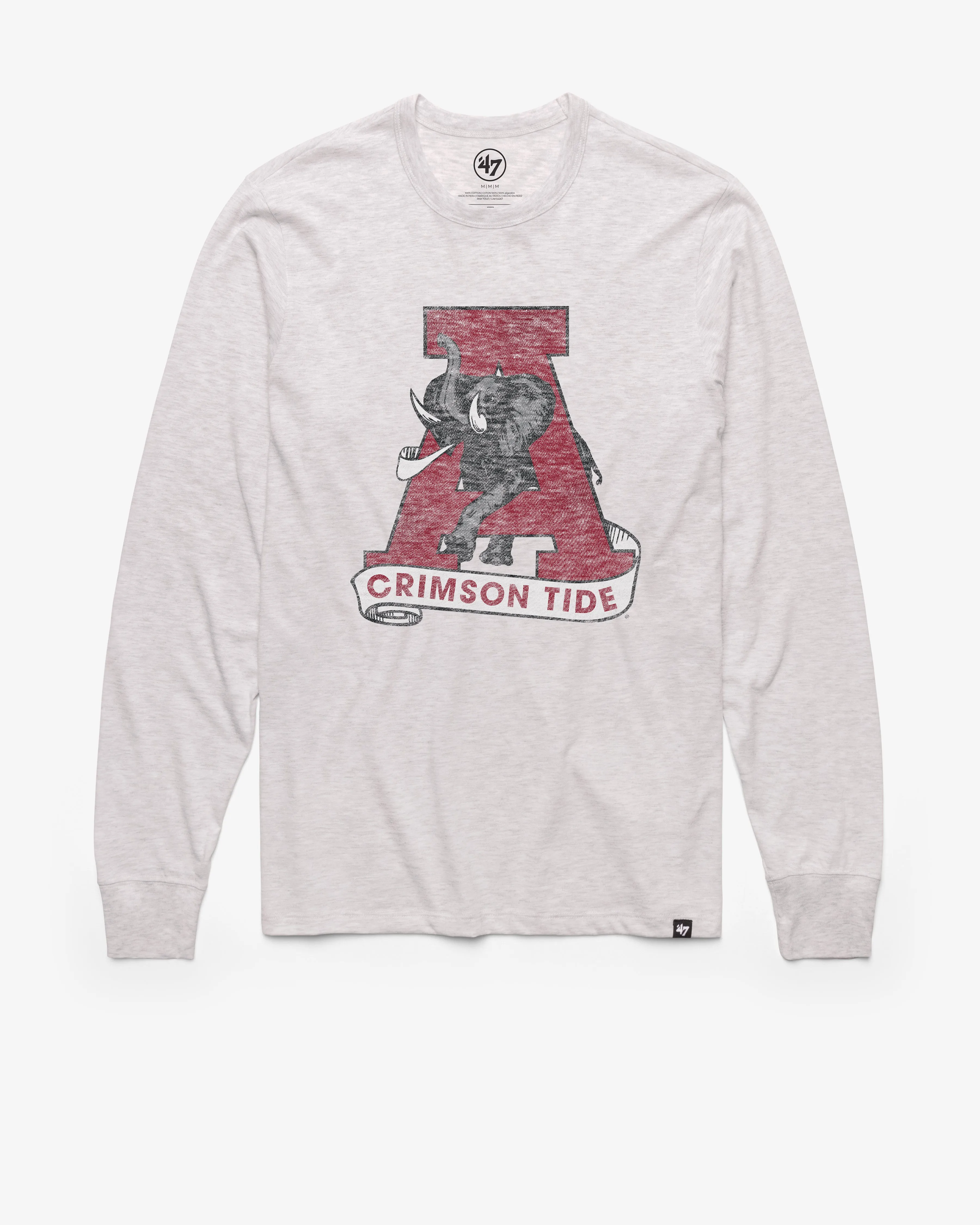 ALABAMA CRIMSON TIDE VINTAGE PREMIER '47 FRANKLIN LONG SLEEVE TEE