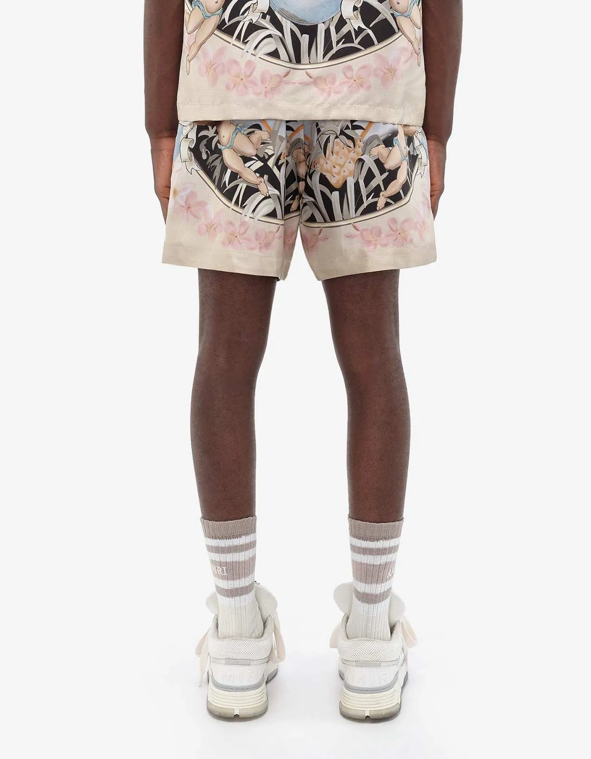 Amiri Cherub Silk Shorts