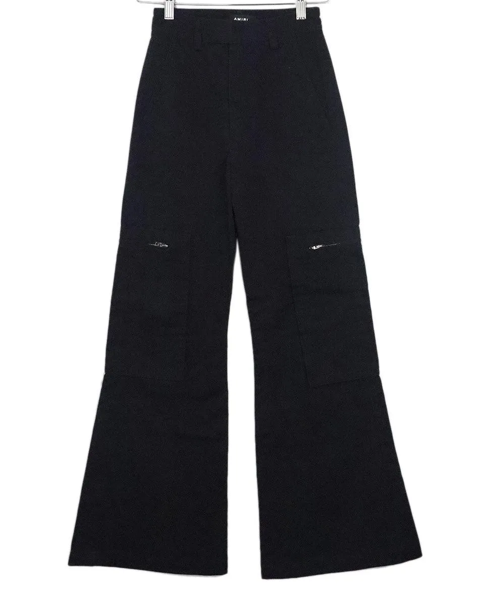 Amiri Navy Cotton Pants sz 0