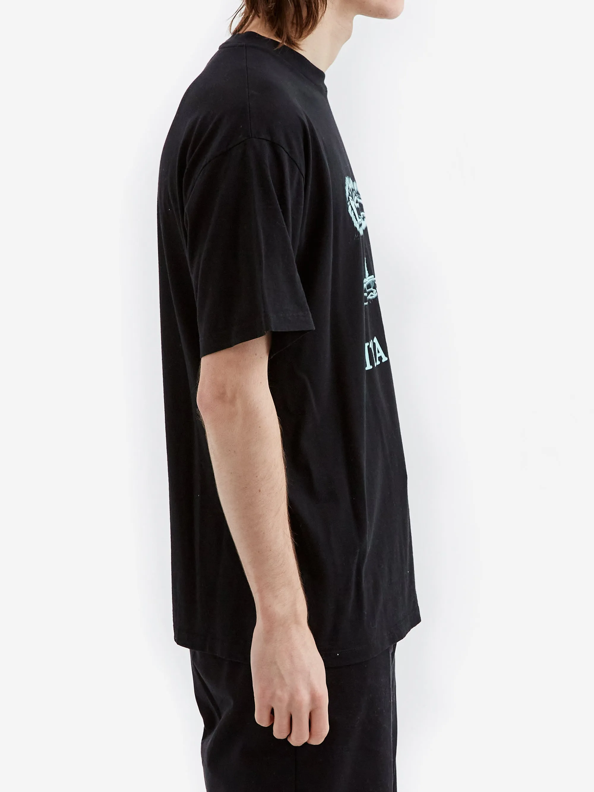 Aries Hiya Self SS Tee - Black