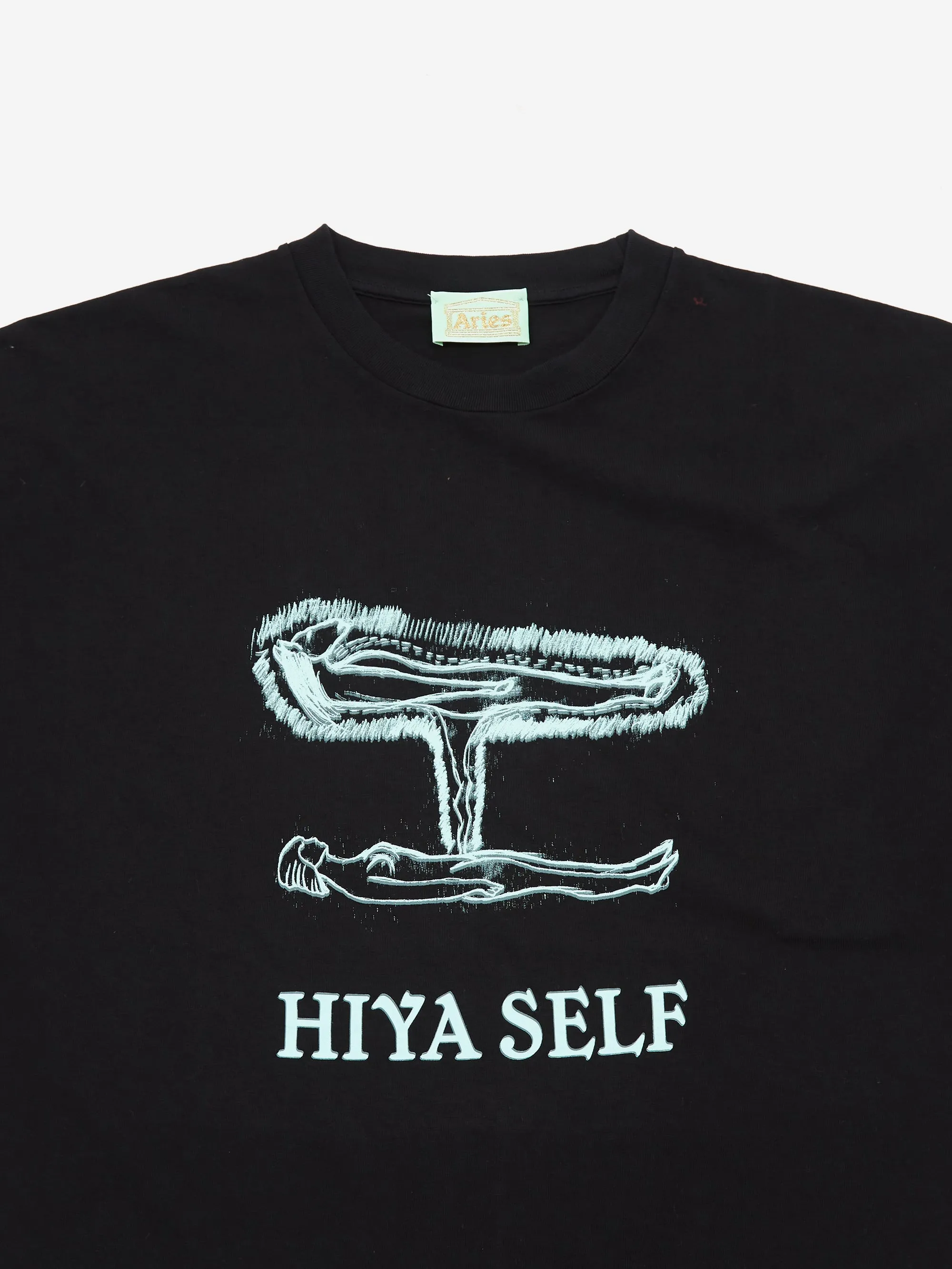 Aries Hiya Self SS Tee - Black