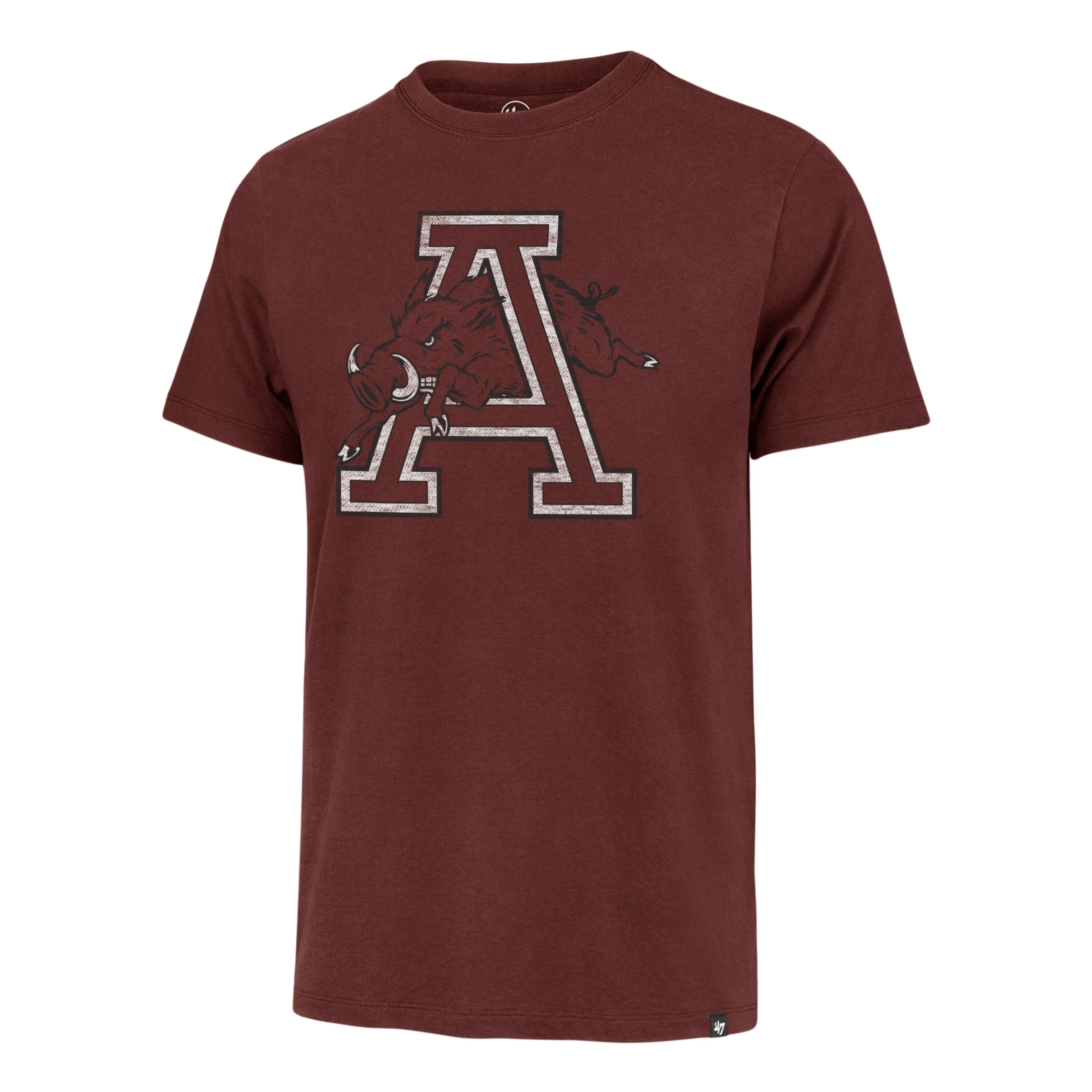 ARKANSAS RAZORBACKS VINTAGE PREMIER '47 FRANKLIN TEE