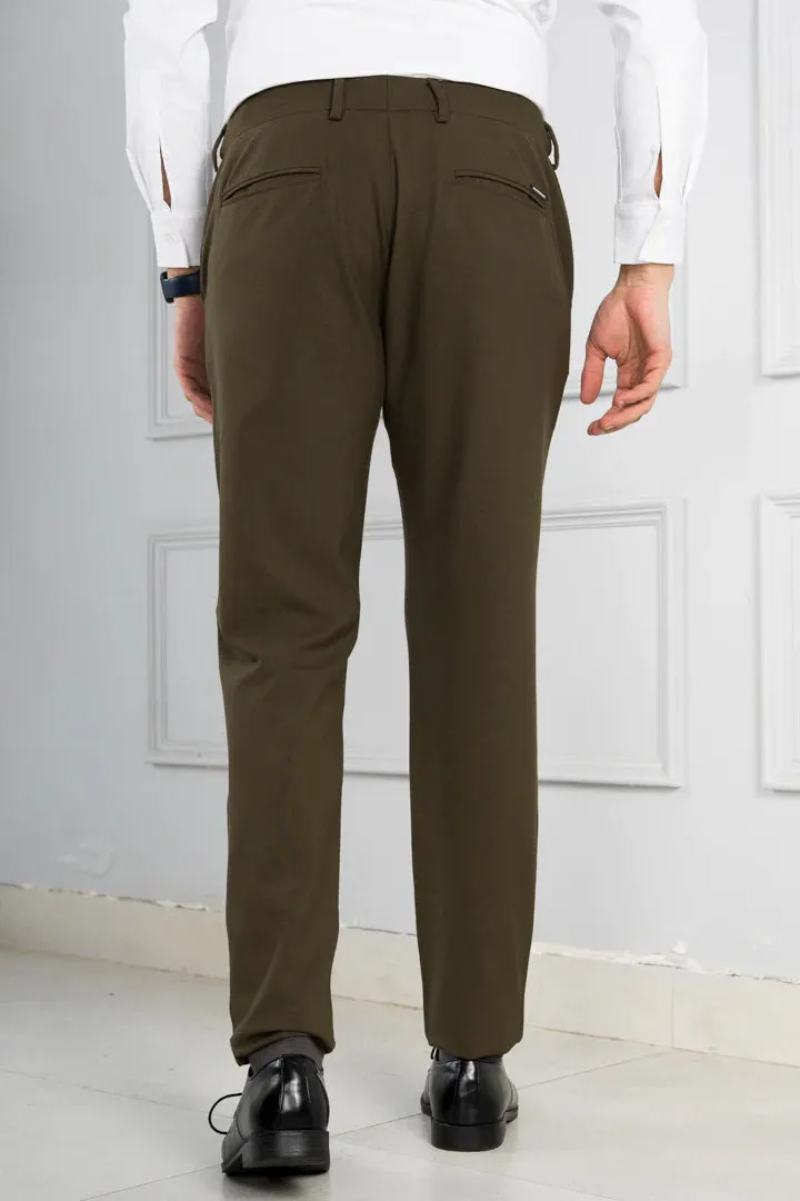 Army Olive Stretch Pants