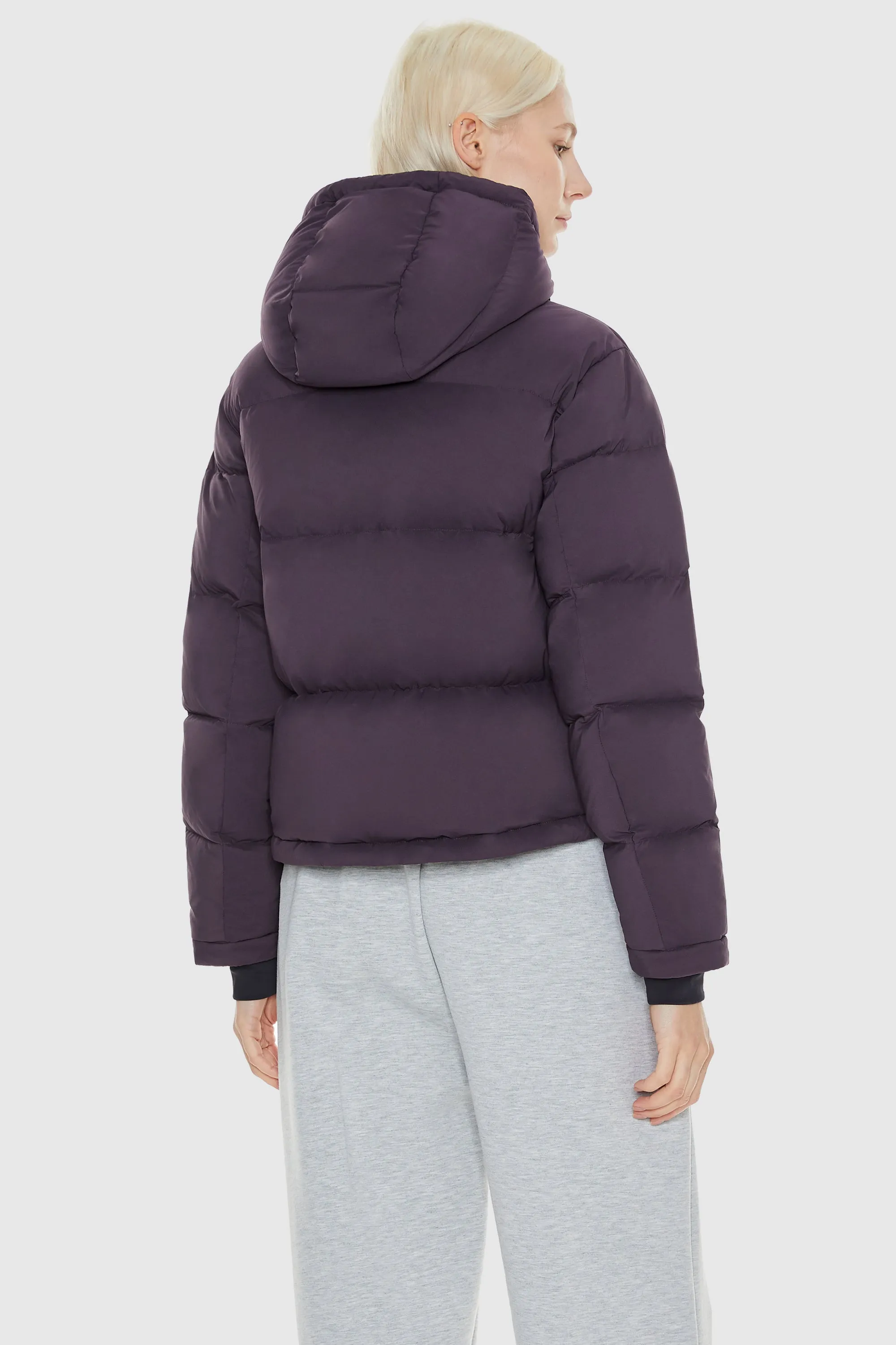 Aurora Cropped Lightweight Therminal Puffer Jacket