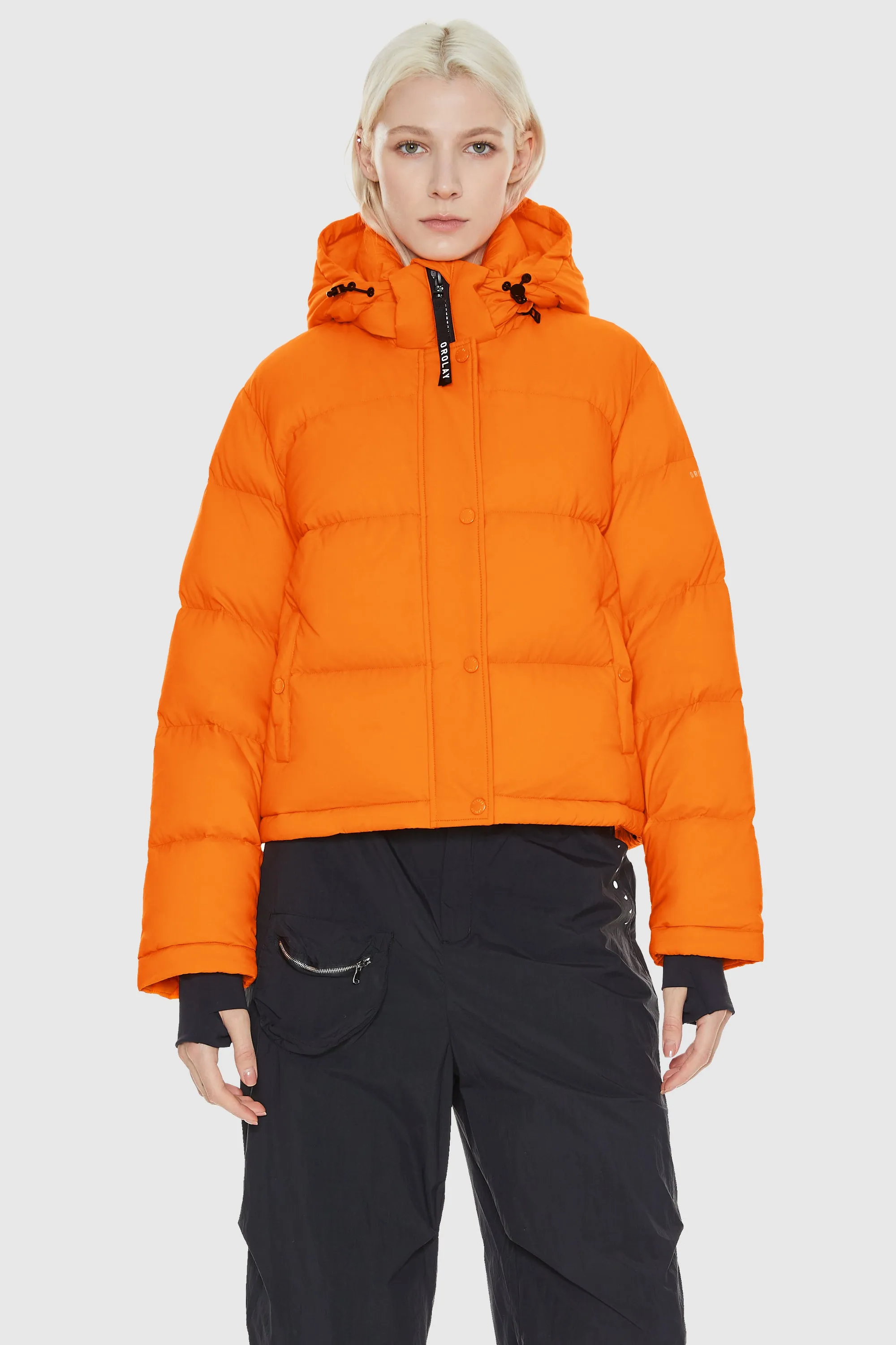 Aurora Cropped Lightweight Therminal Puffer Jacket