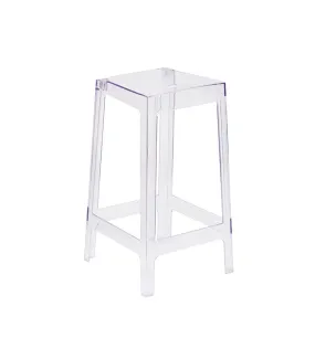 Backless Ghost Bar Stool