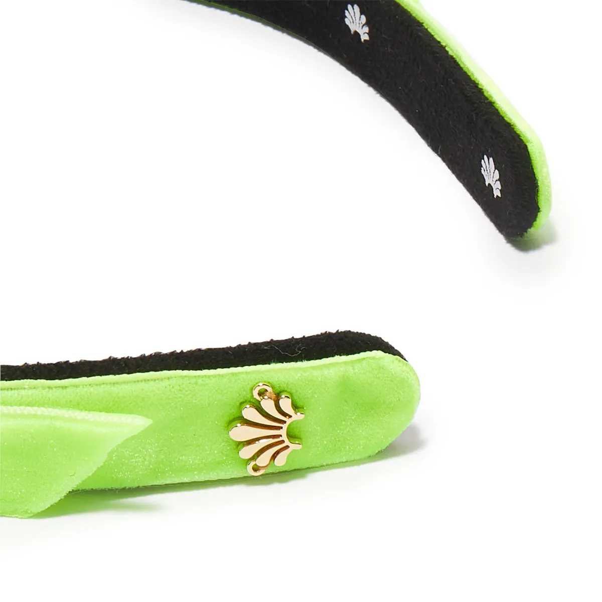 Bardot Slim Ribbon Headband ~ Neon Sunshine