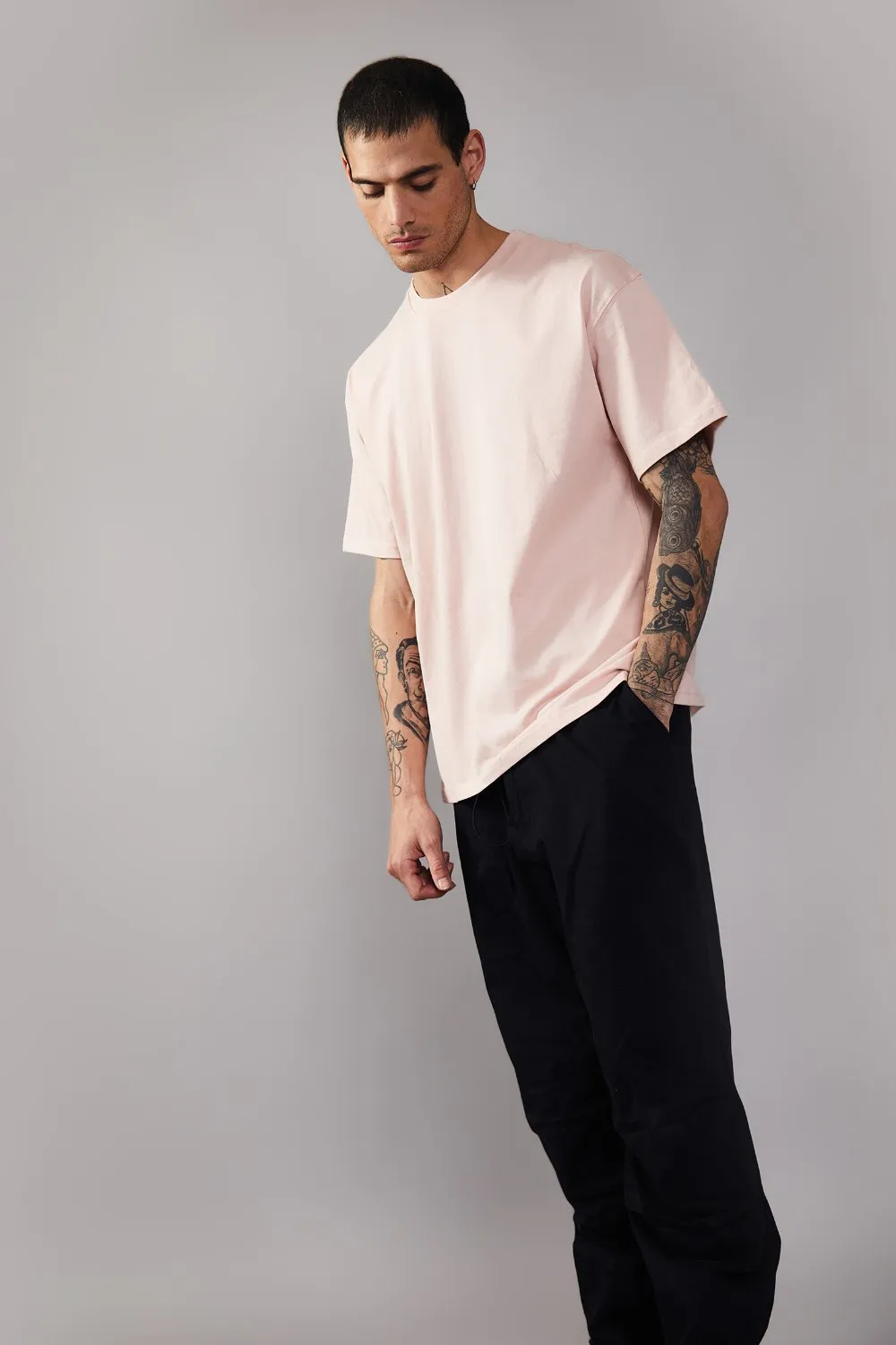 Barely Pink Heavyweight Oversized T-shirt