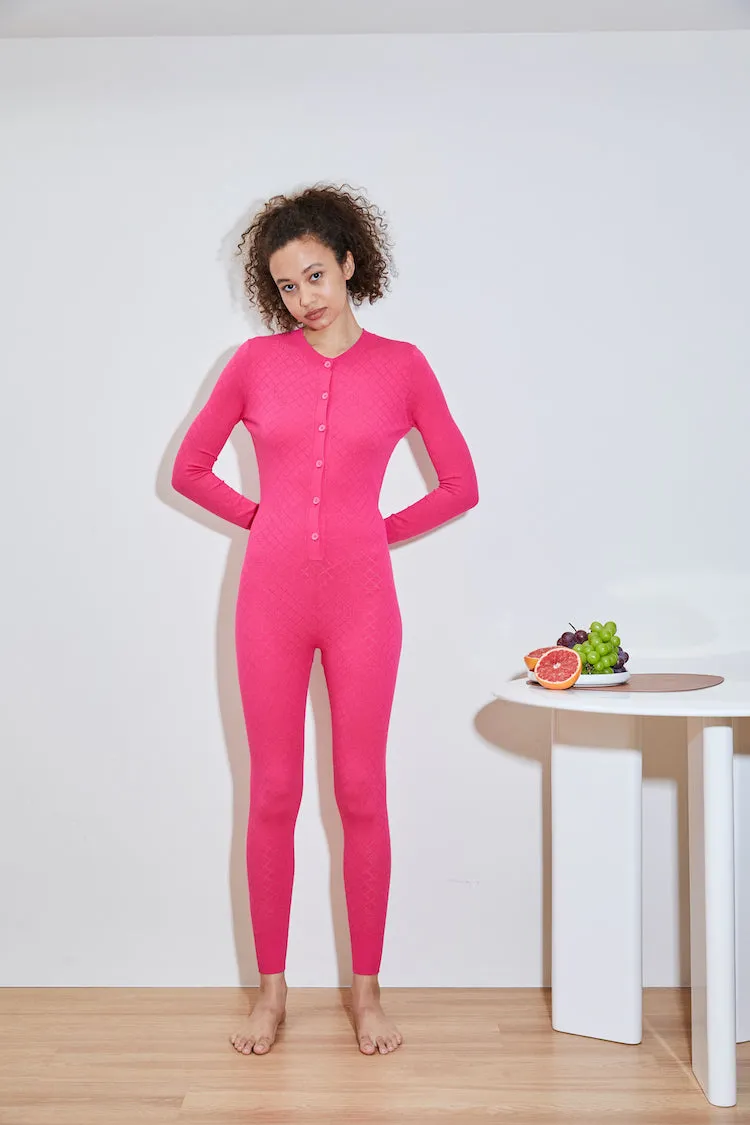 BASIL hydraKNIT JUMPSUIT rose