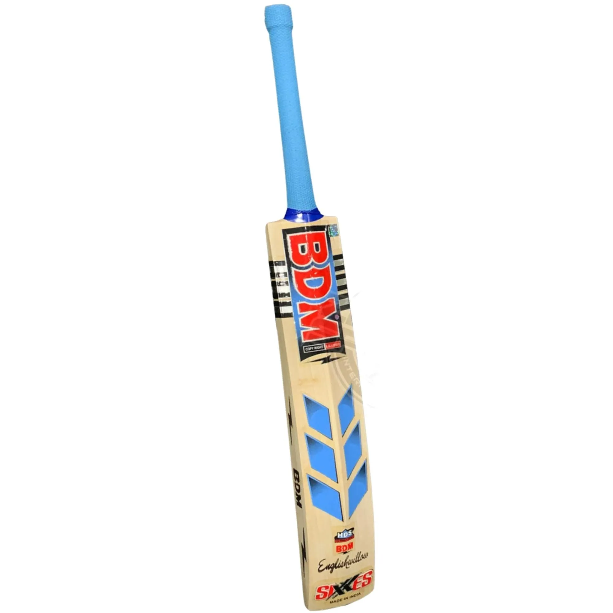 BDM SIXES Blue Cricket Bat