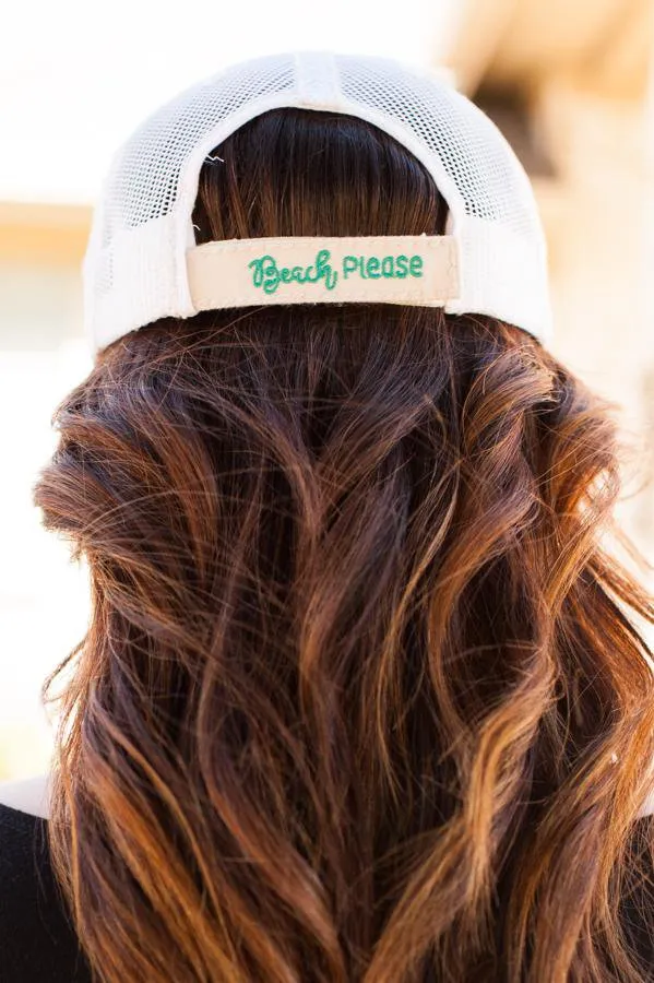 Beach Please Cream Hat