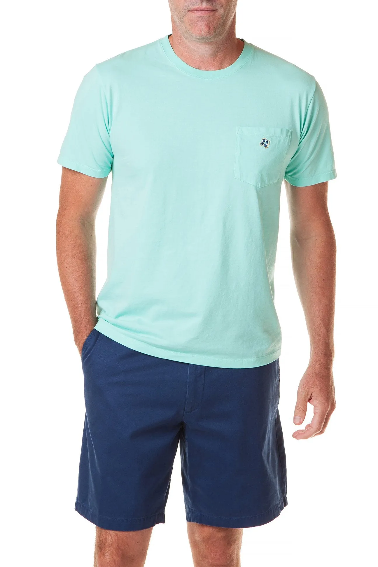 Beach Tee Mint Castaway