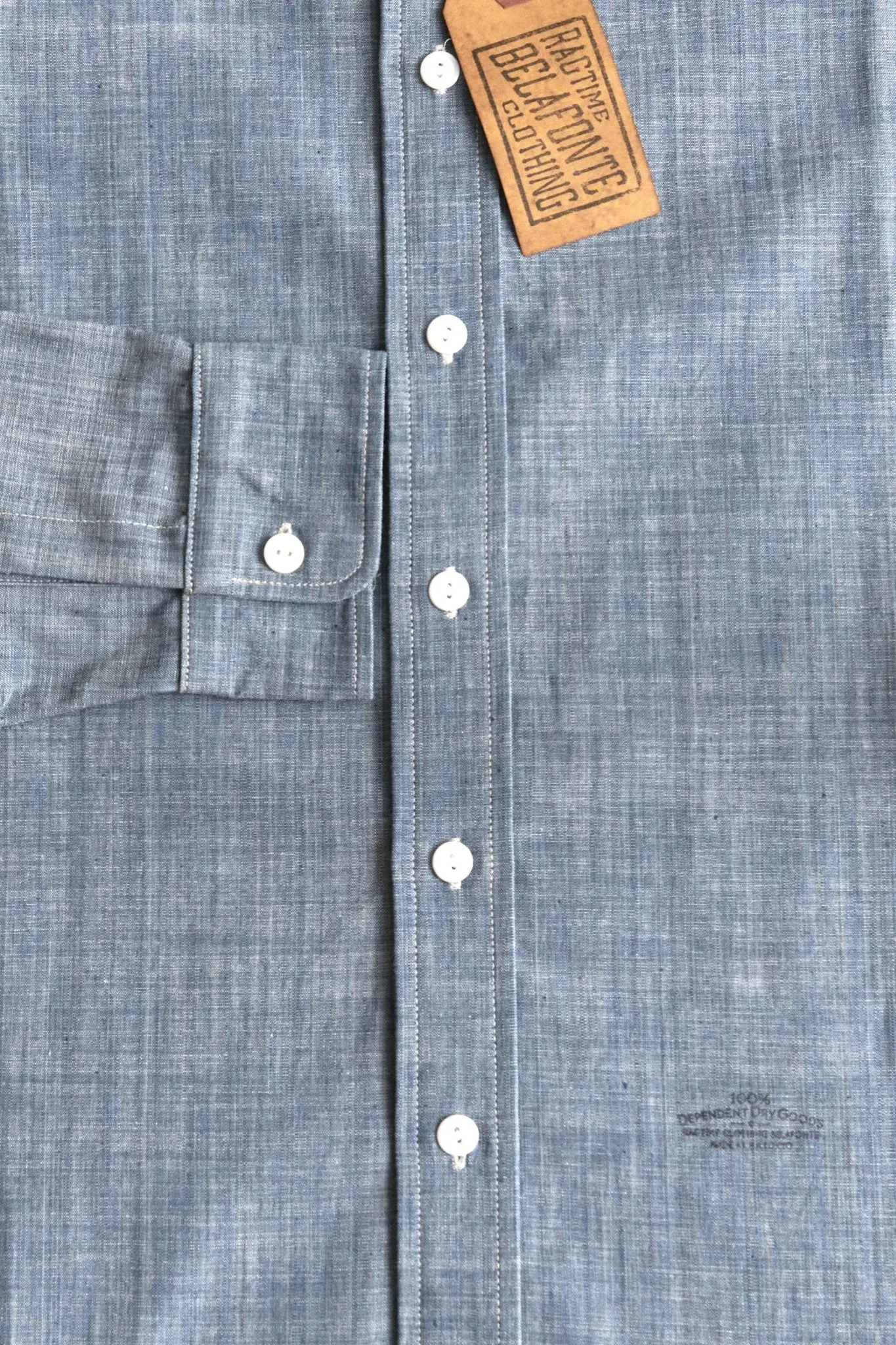 Belafonte Ragtime Band Collar B.Broad - Blue Chambray