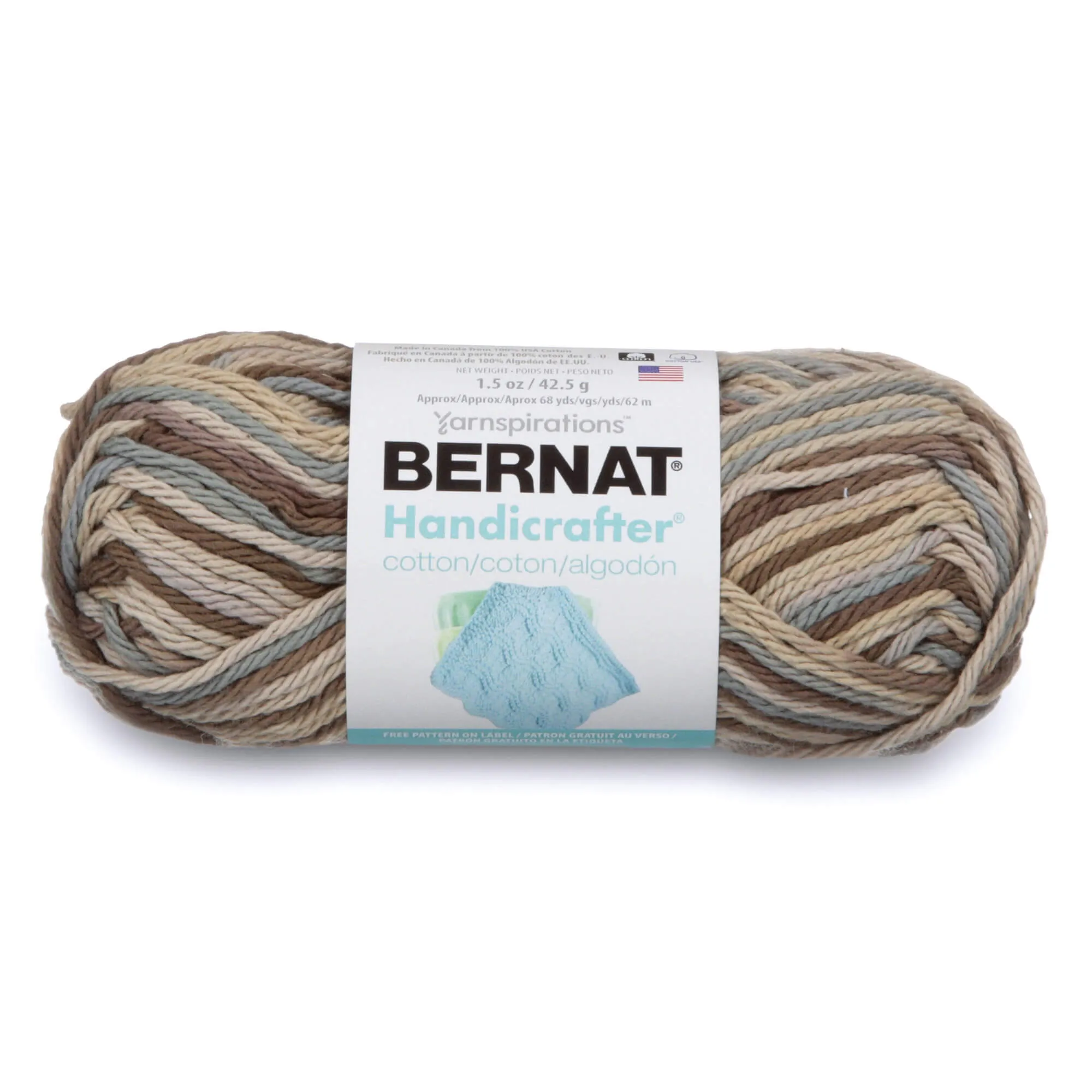 Bernat Handicrafter Cotton Small Ball Yarn