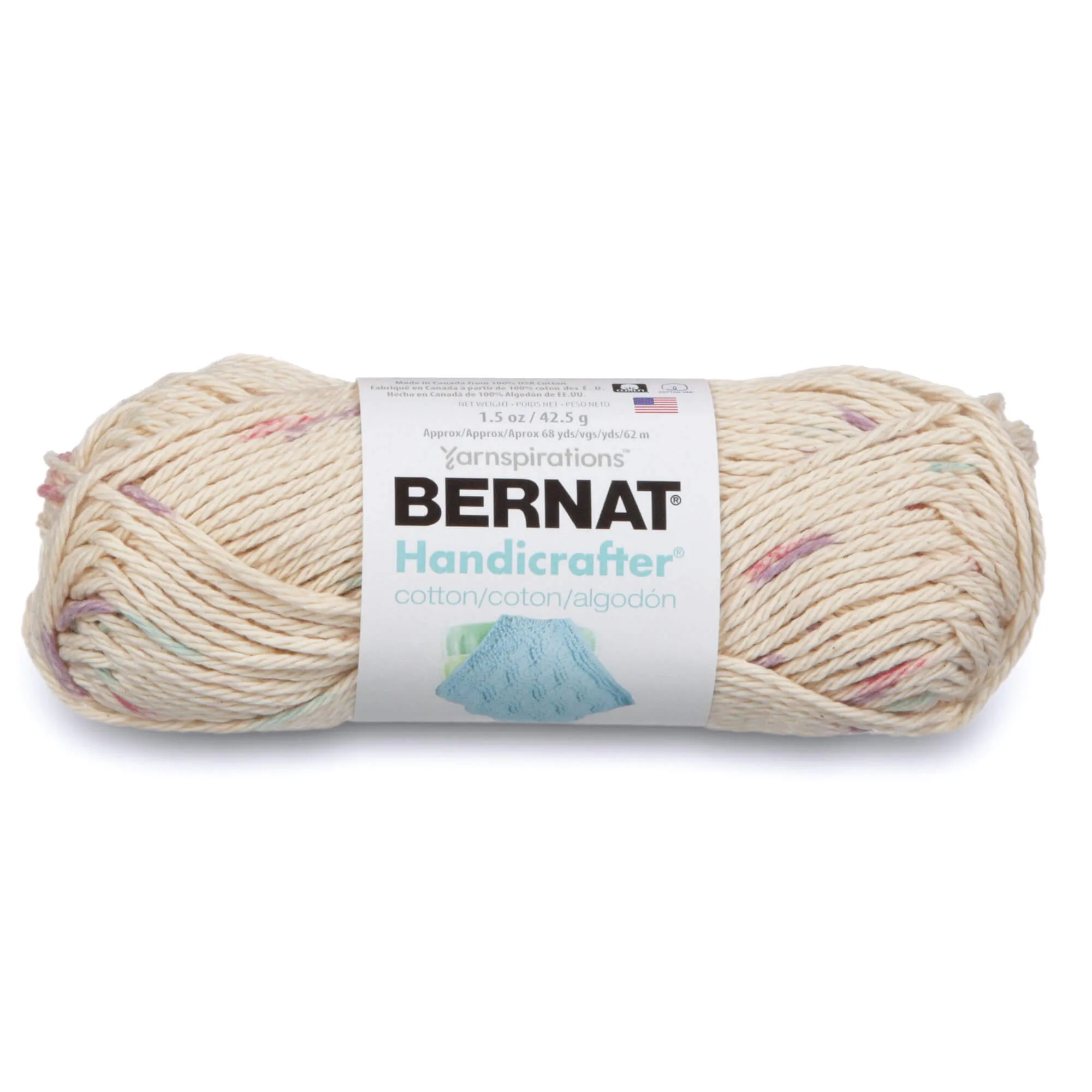 Bernat Handicrafter Cotton Small Ball Yarn