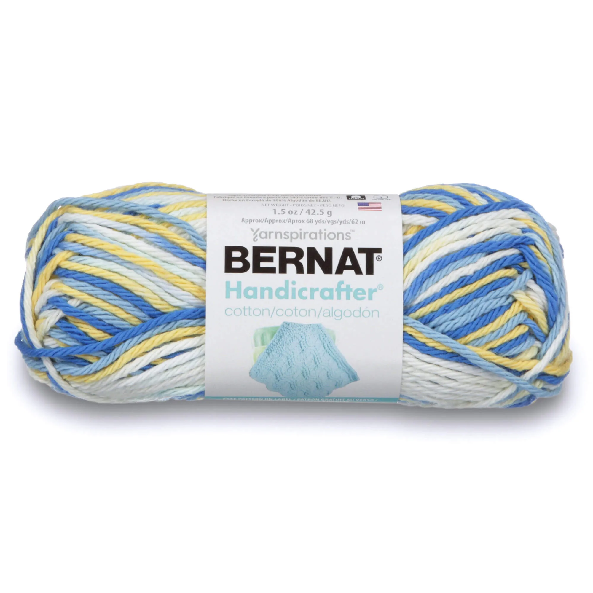 Bernat Handicrafter Cotton Small Ball Yarn