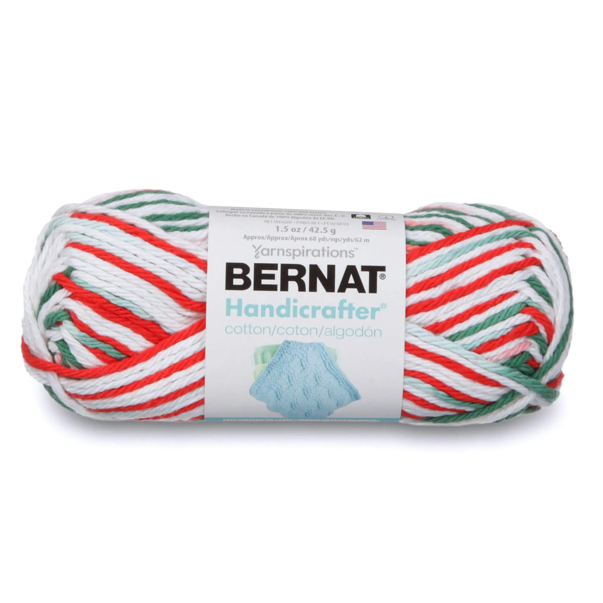 Bernat Handicrafter Cotton Small Ball Yarn