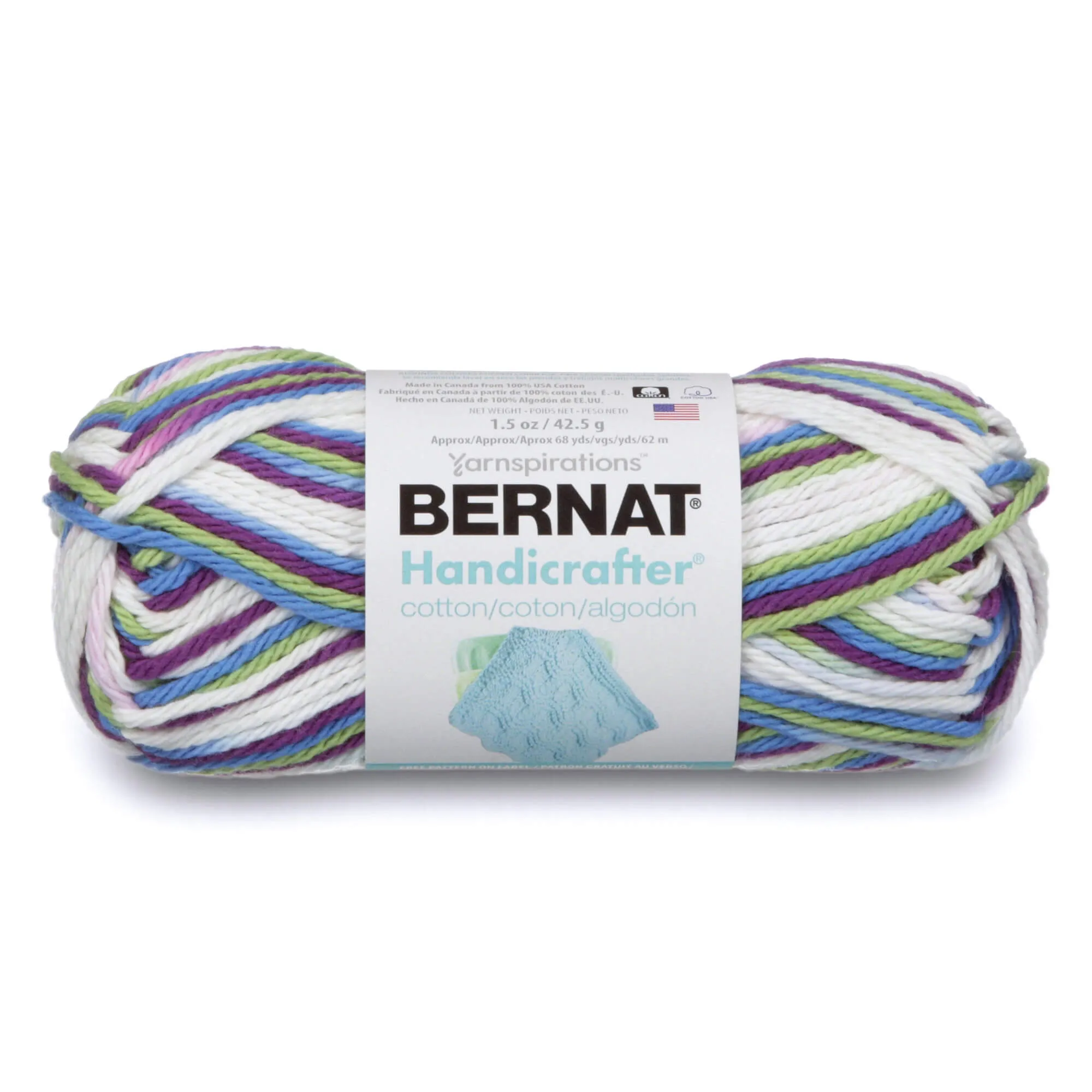 Bernat Handicrafter Cotton Small Ball Yarn