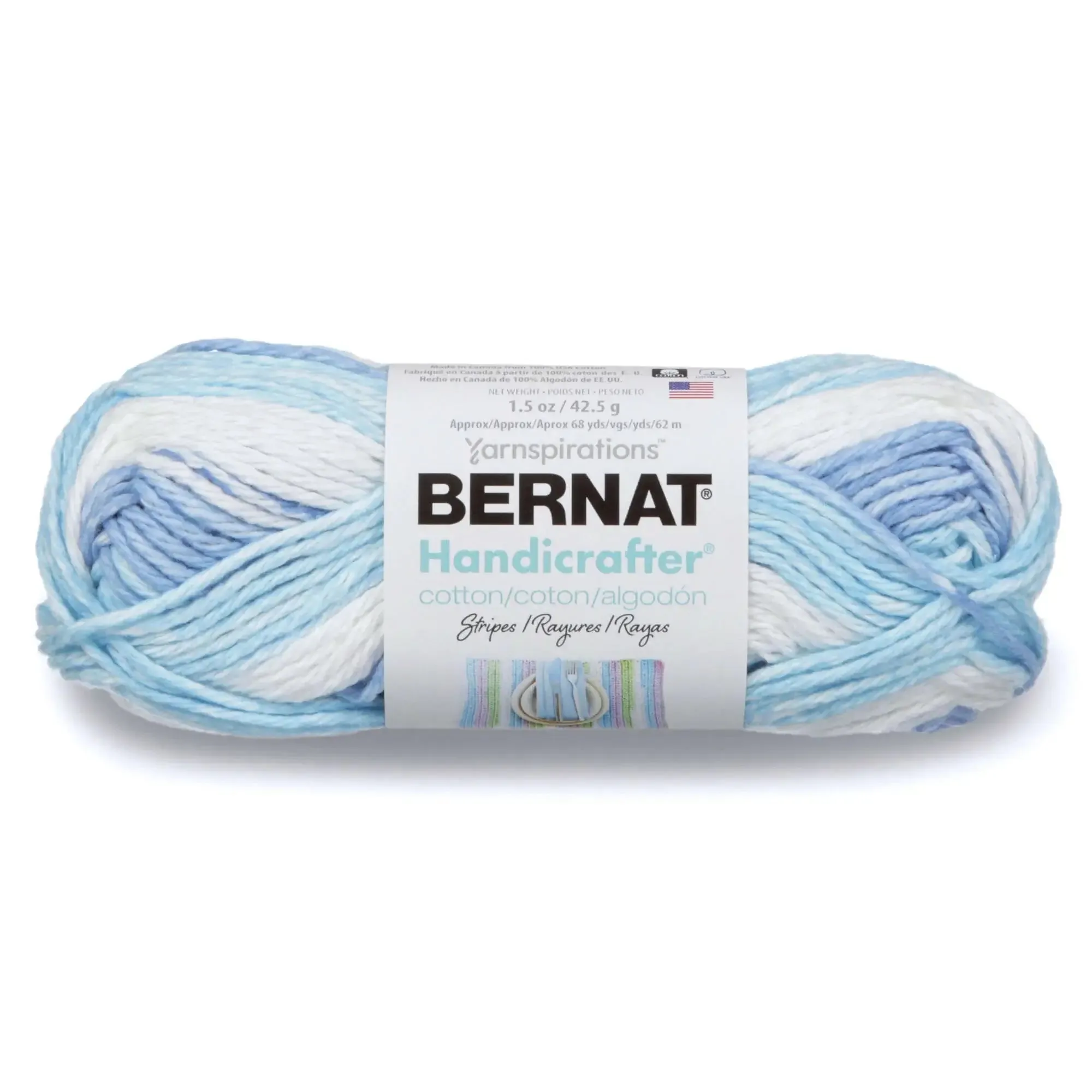 Bernat Handicrafter Cotton Small Ball Yarn