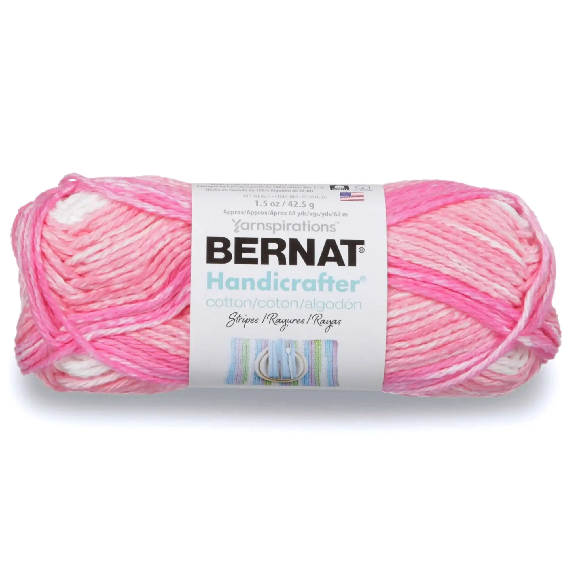 Bernat Handicrafter Cotton Small Ball Yarn