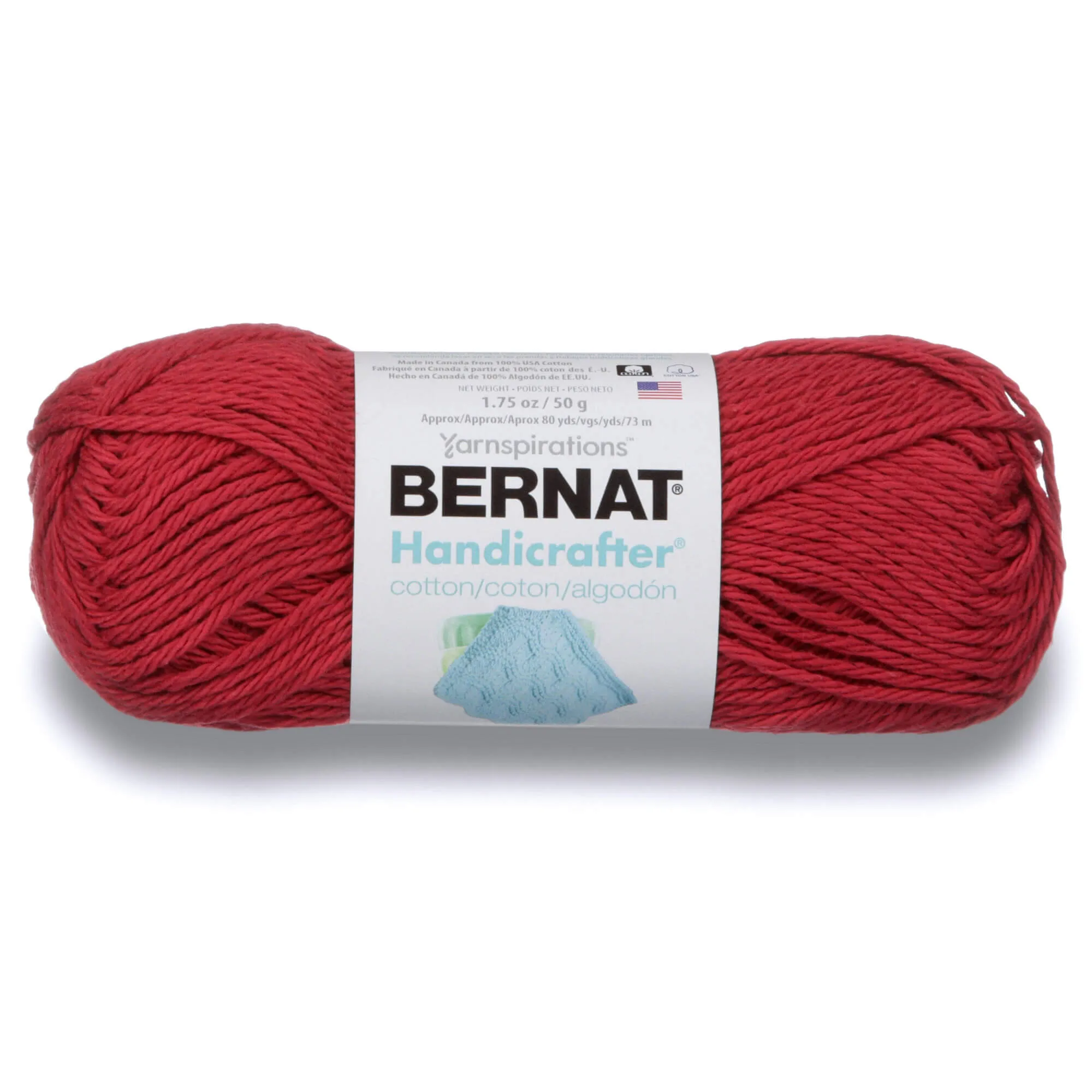 Bernat Handicrafter Cotton Small Ball Yarn