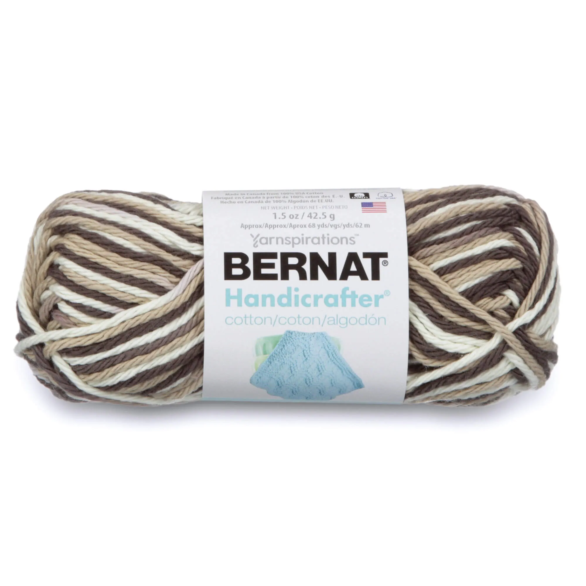 Bernat Handicrafter Cotton Small Ball Yarn