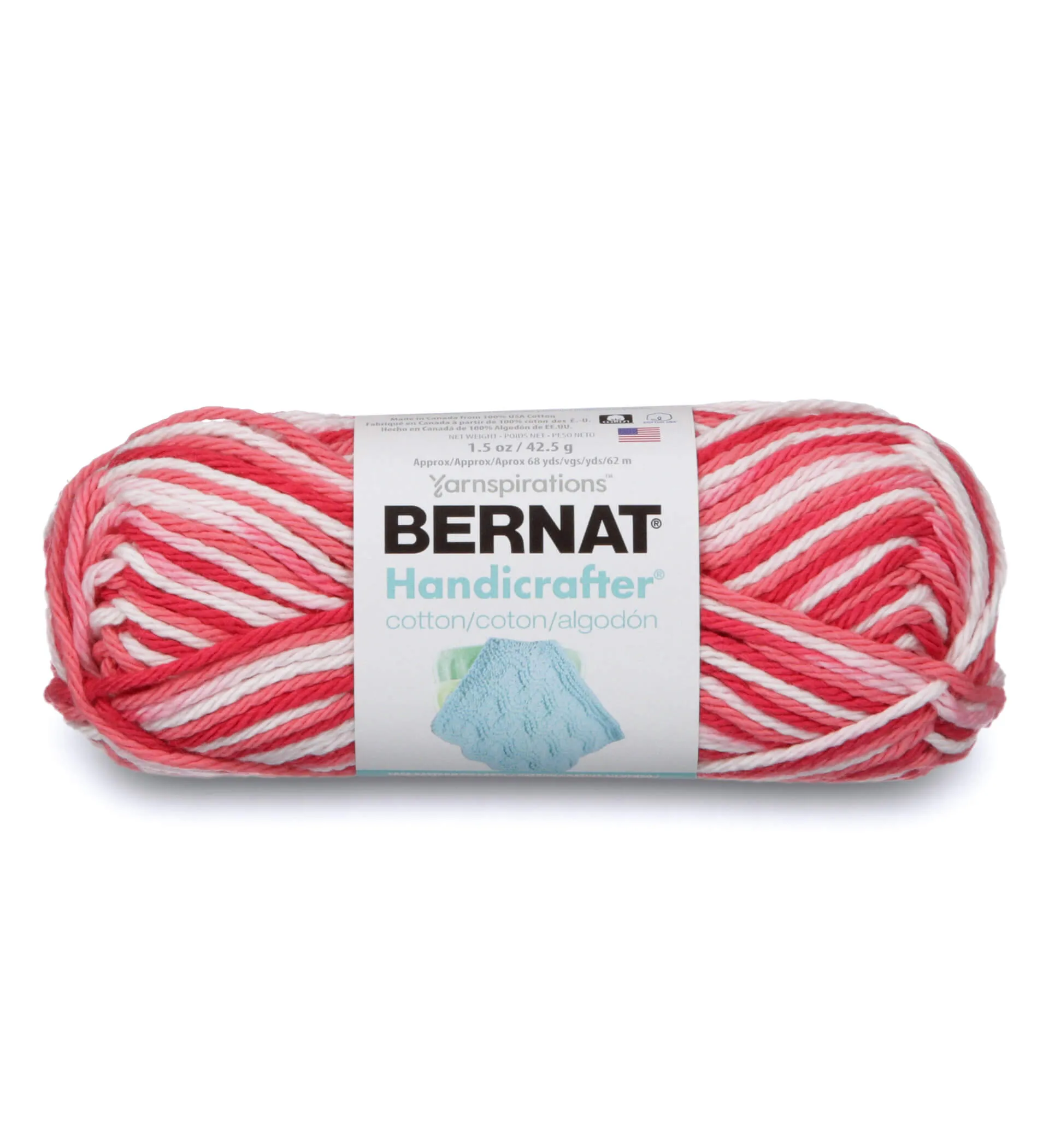 Bernat Handicrafter Cotton Small Ball Yarn