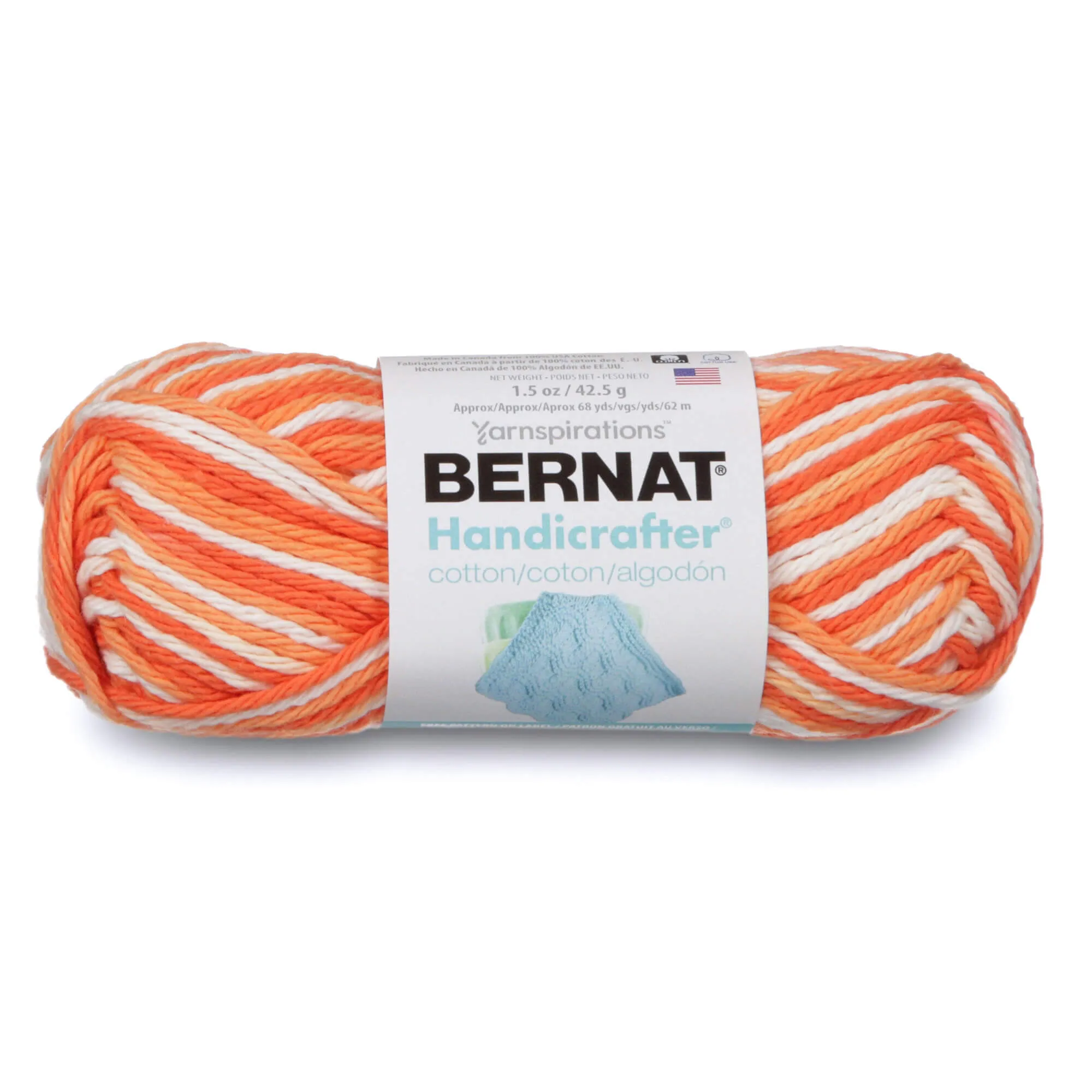 Bernat Handicrafter Cotton Small Ball Yarn