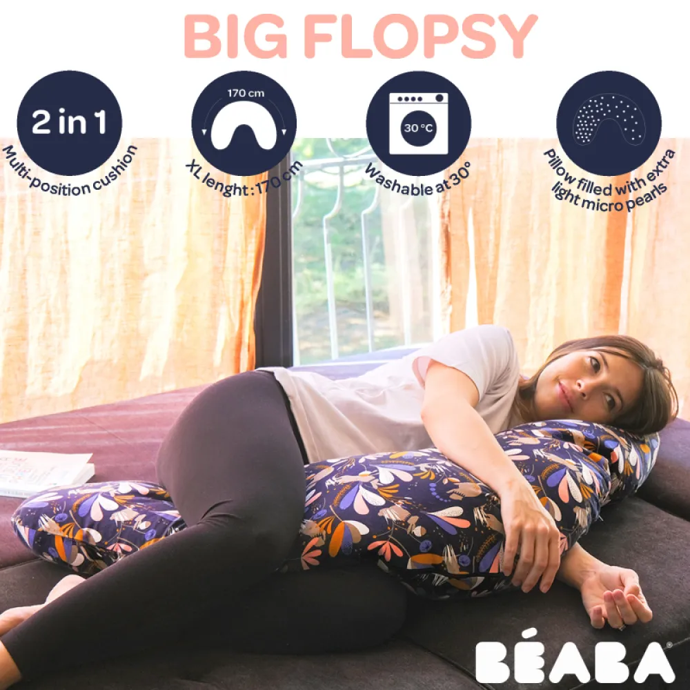 Big Flopsy Jersey Nursing Pillow - Jungle