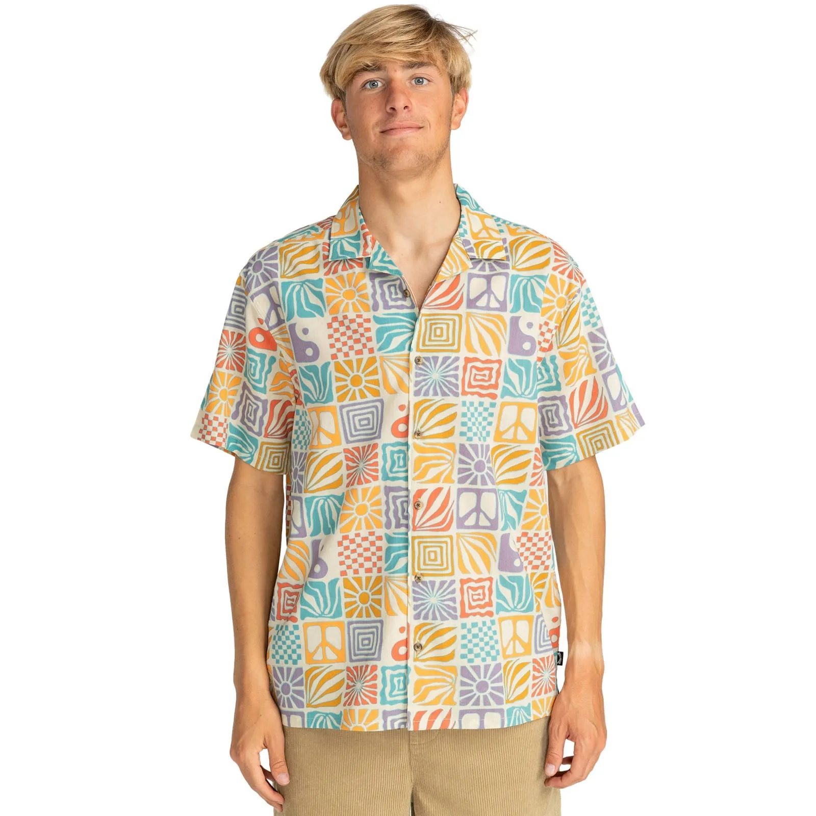 Billabong Mens Sunday Vacay Short Sleeve Shirt