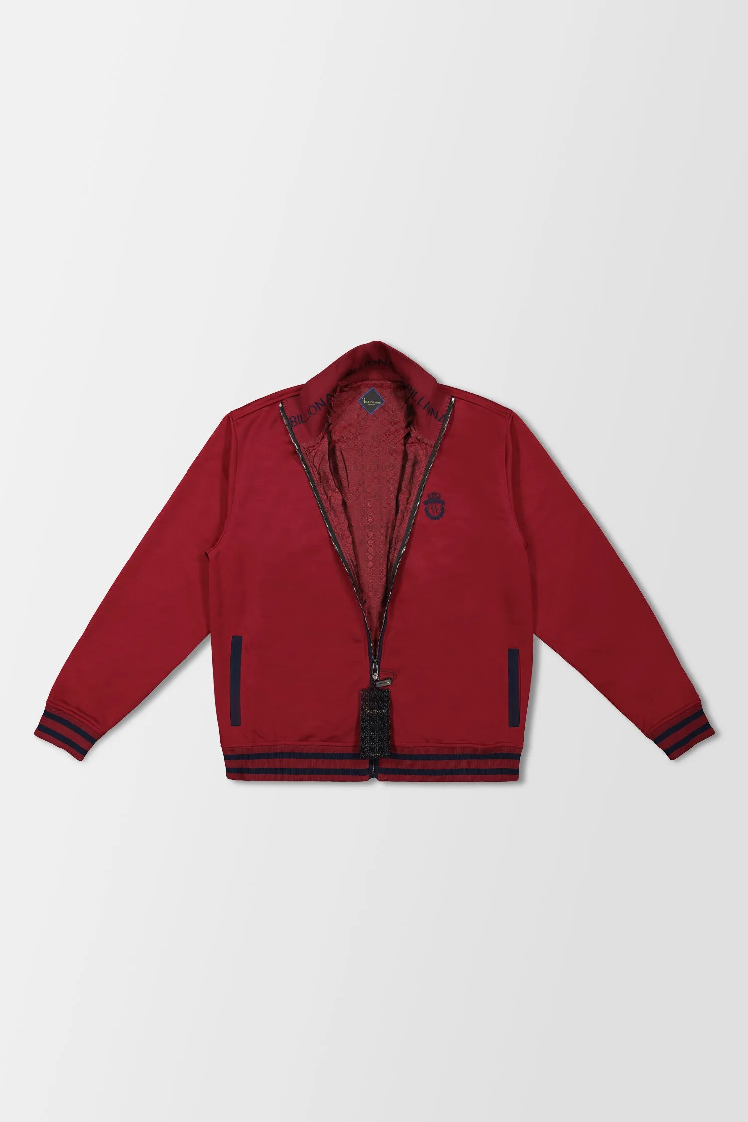 Billionaire Bordeaux Crest Tracksuit