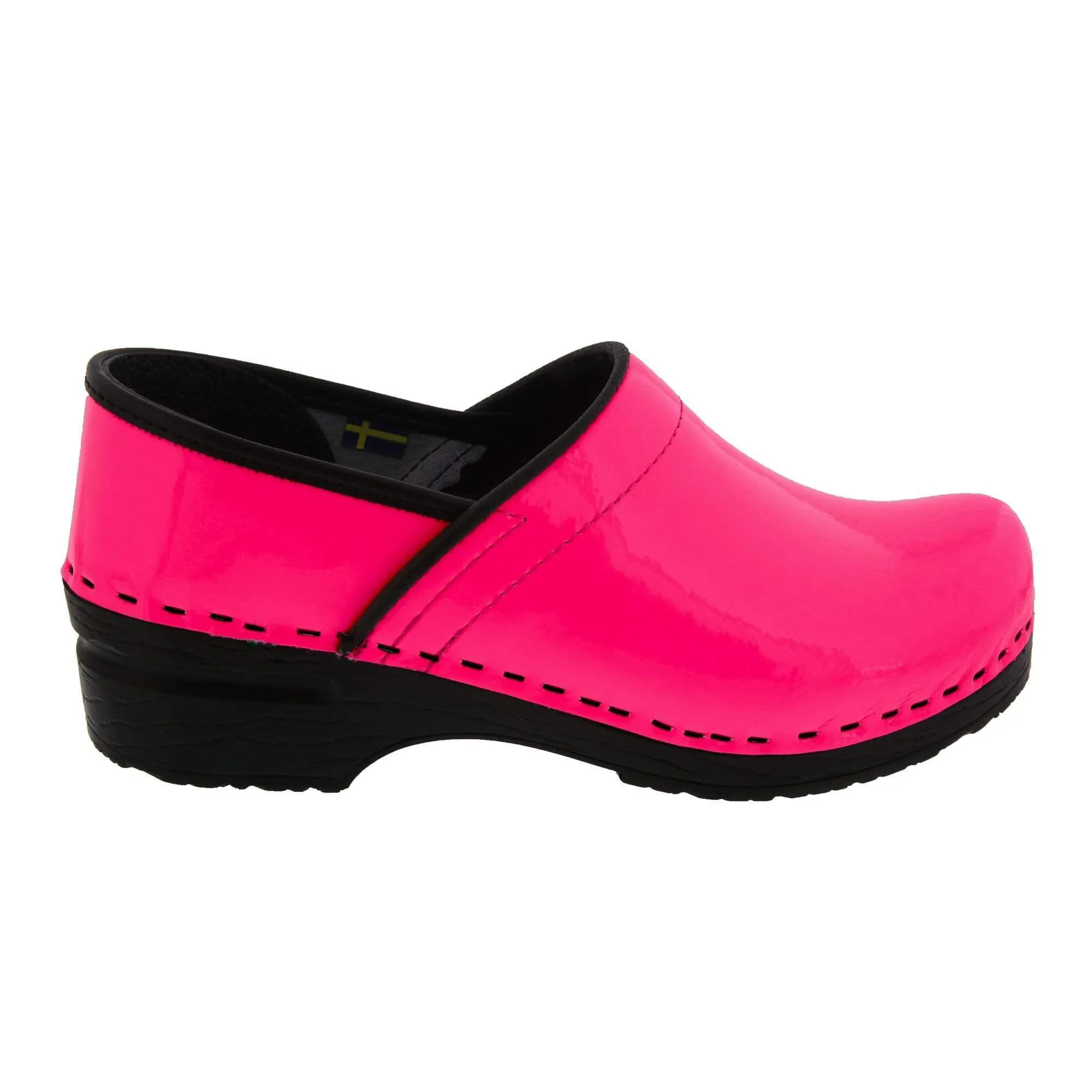 BJORK PRO ELSA Neon Pink (Ltd. Edition) Patent Leather Clogs